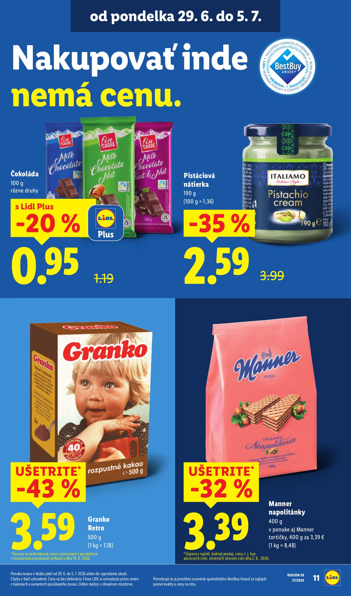 lidl - Nový Lidl leták od pondelka, 29.06.2026 do nedele, 05.07.2026 - page: 17