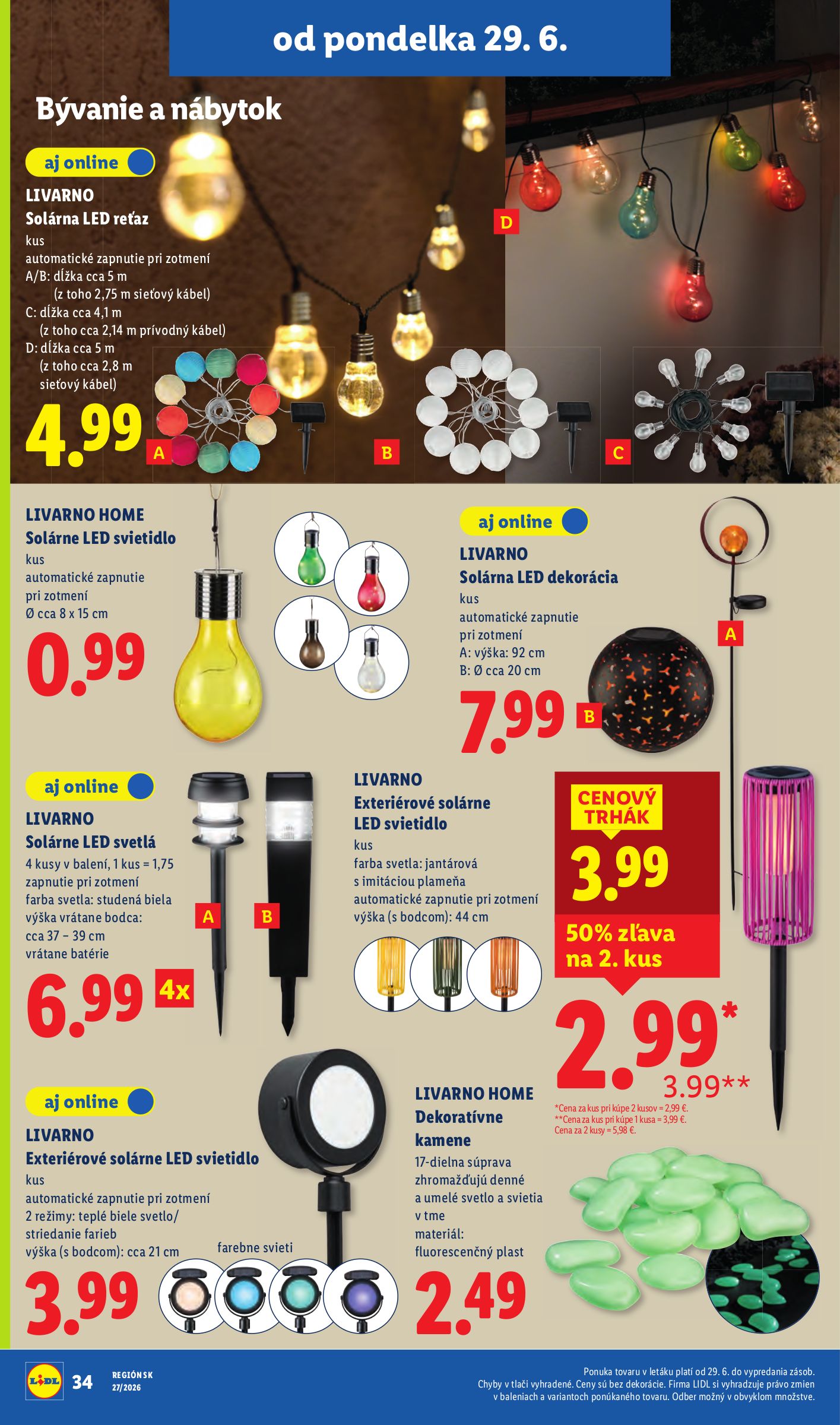 lidl - Nový Lidl leták od pondelka, 29.06.2026 do nedele, 05.07.2026 - page: 50