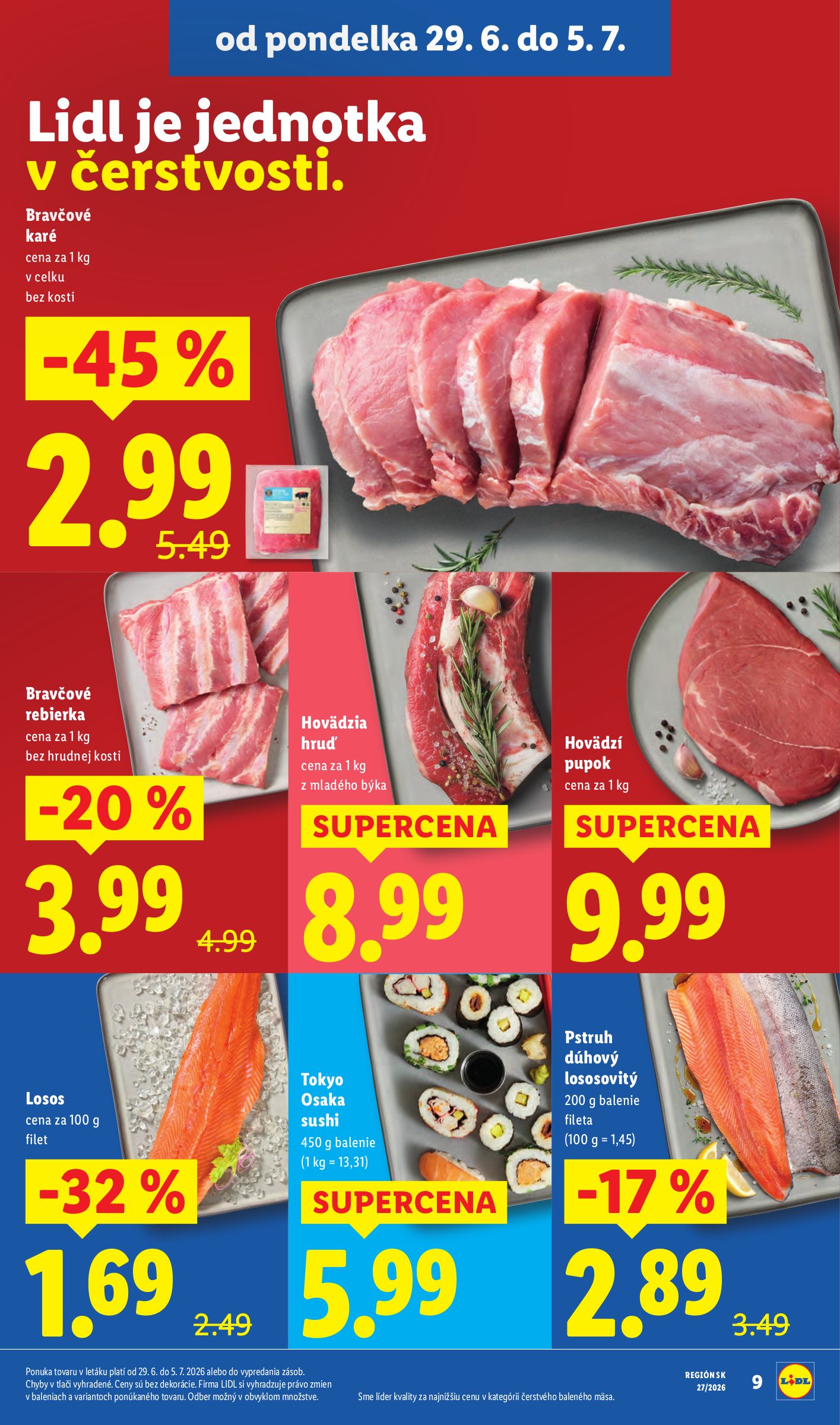 lidl - Nový Lidl leták od pondelka, 29.06.2026 do nedele, 05.07.2026 - page: 15