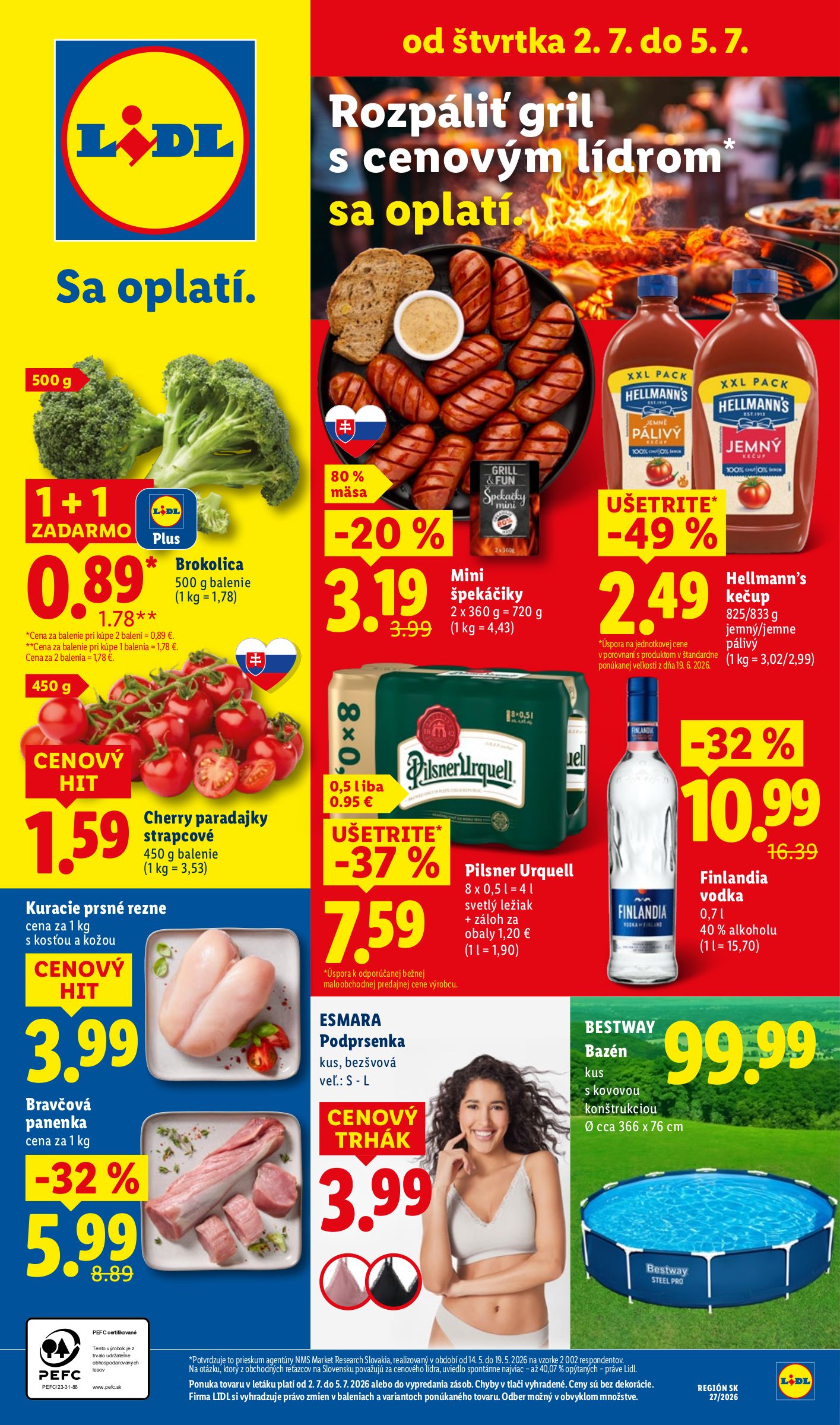 lidl - Nový Lidl leták od pondelka, 29.06.2026 do nedele, 05.07.2026 - page: 62
