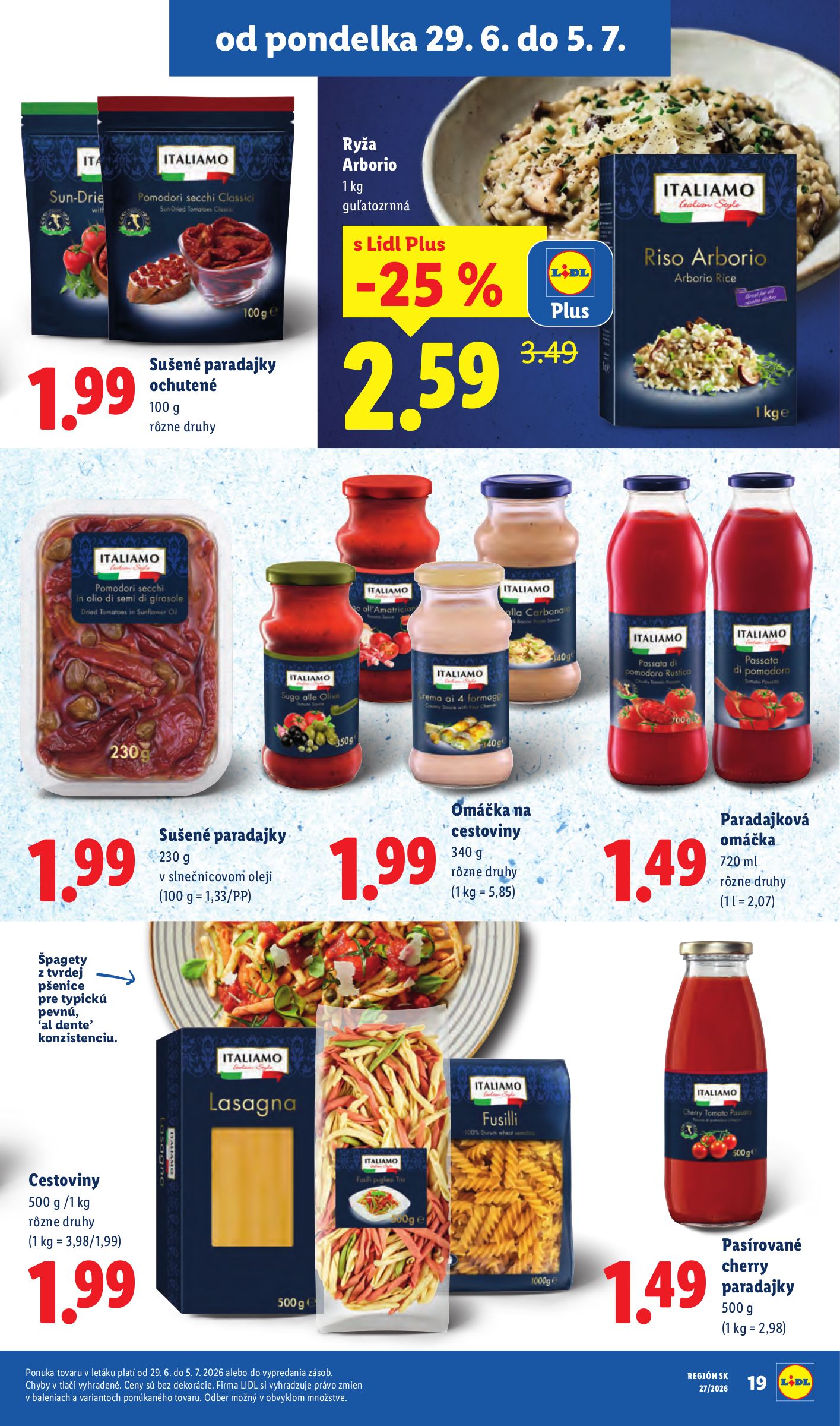 lidl - Nový Lidl leták od pondelka, 29.06.2026 do nedele, 05.07.2026 - page: 27