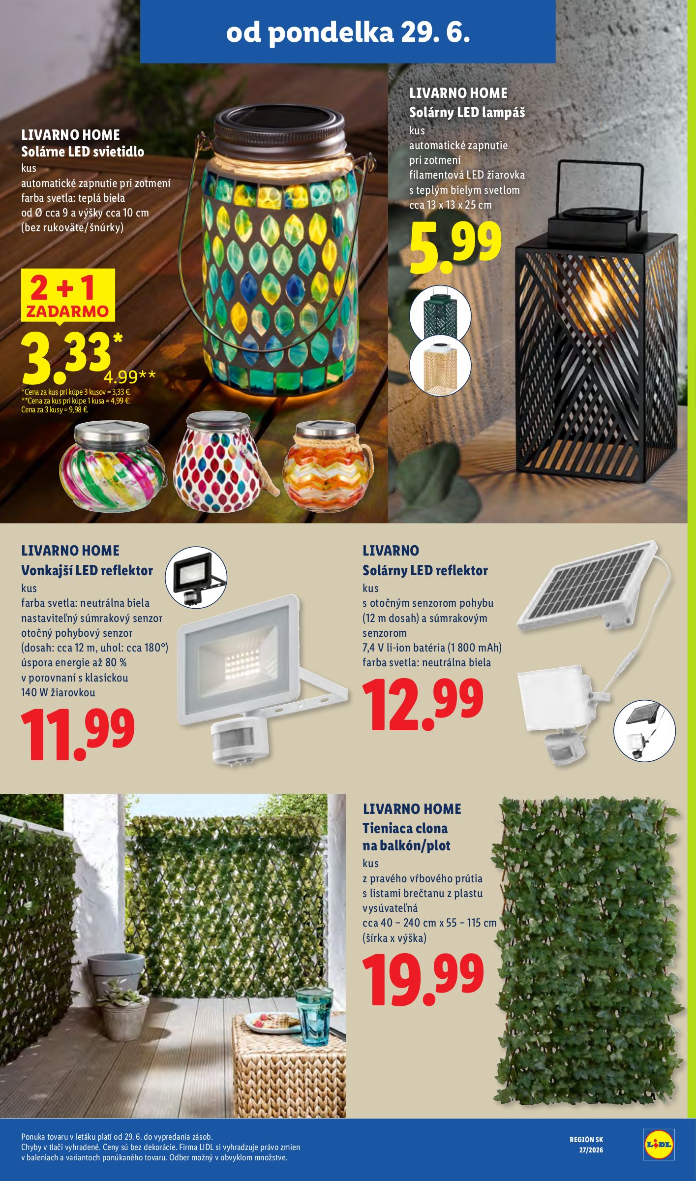 lidl - Nový Lidl leták od pondelka, 29.06.2026 do nedele, 05.07.2026 - page: 51