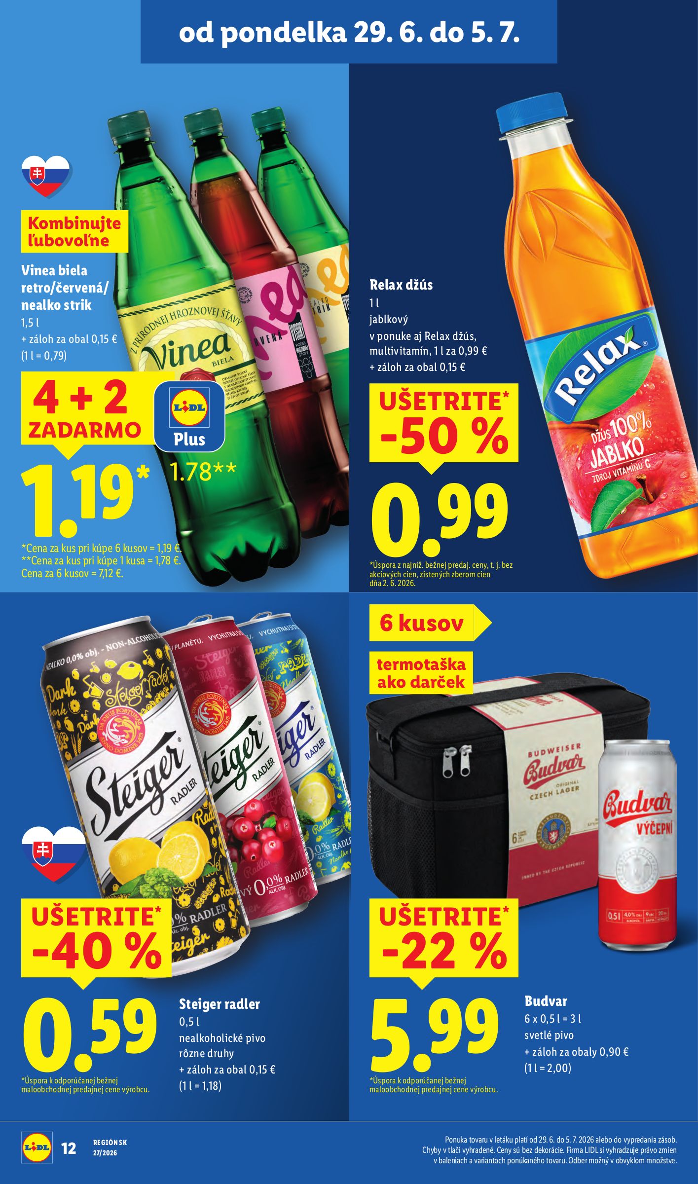 lidl - Nový Lidl leták od pondelka, 29.06.2026 do nedele, 05.07.2026 - page: 18