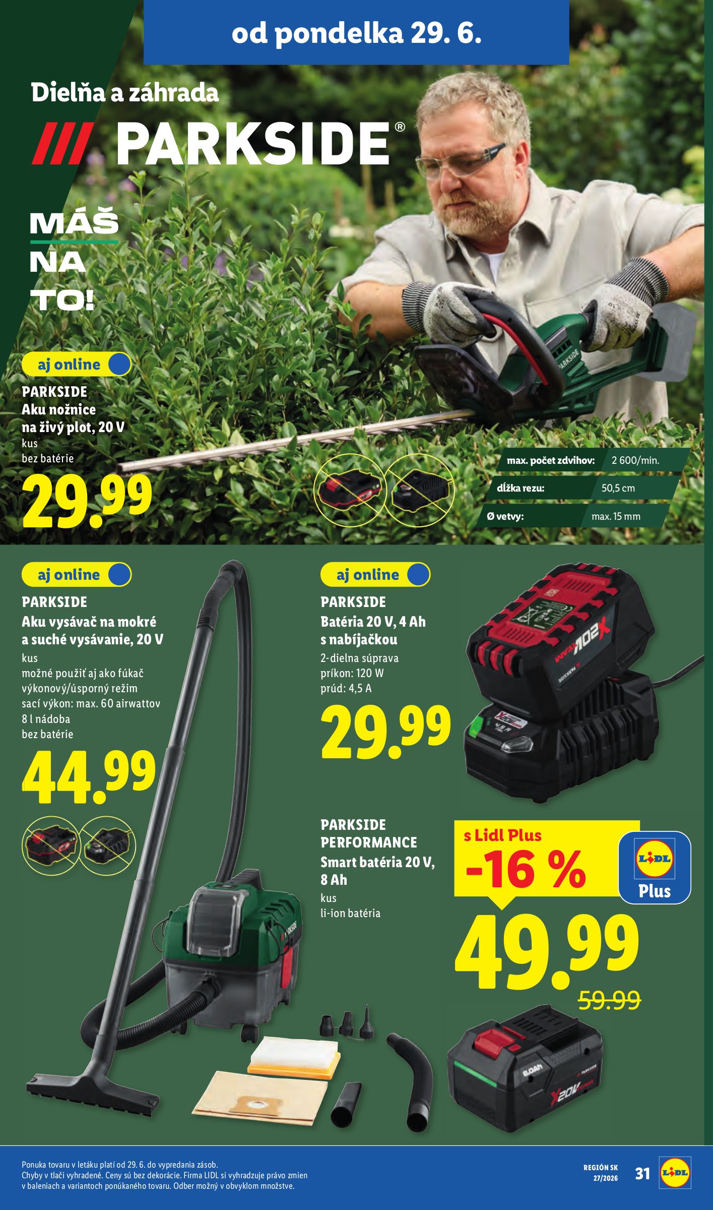 lidl - Nový Lidl leták od pondelka, 29.06.2026 do nedele, 05.07.2026 - page: 47