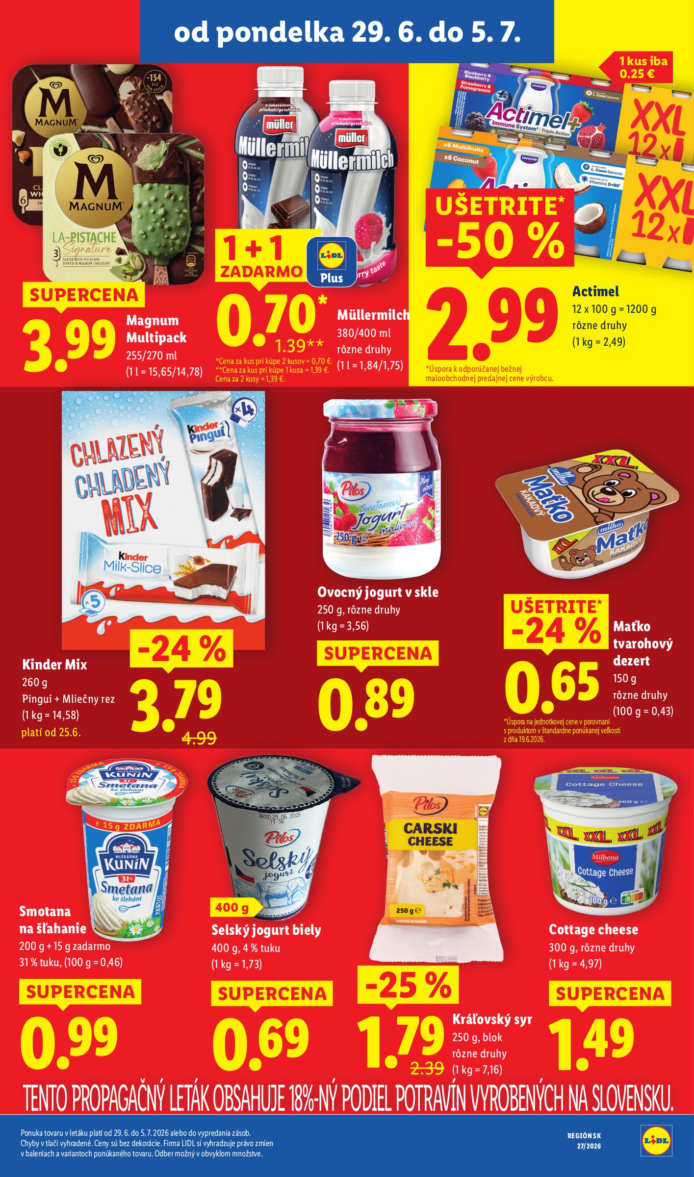 lidl - Nový Lidl leták od pondelka, 29.06.2026 do nedele, 05.07.2026 - page: 35