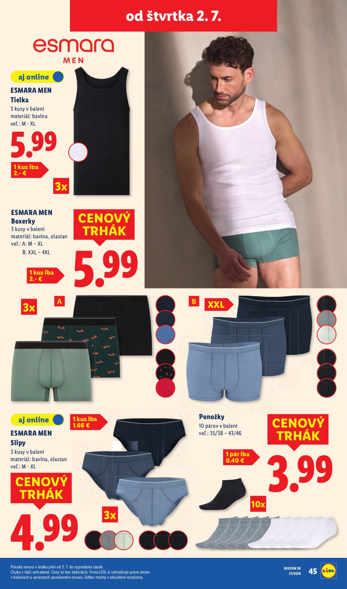 lidl - Nový Lidl leták od pondelka, 29.06.2026 do nedele, 05.07.2026 - page: 89