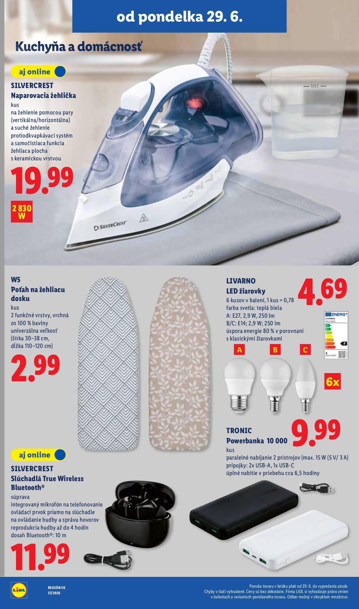 lidl - Nový Lidl leták od pondelka, 29.06.2026 do nedele, 05.07.2026 - page: 58