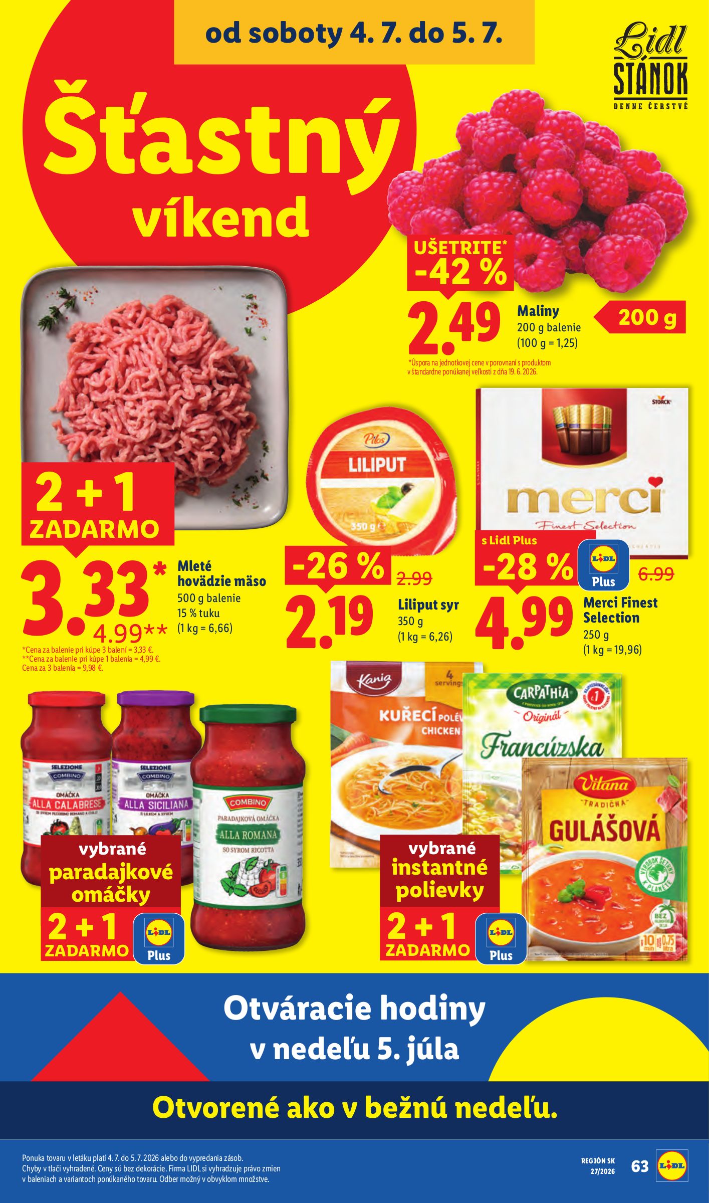 lidl - Nový Lidl leták od pondelka, 29.06.2026 do nedele, 05.07.2026 - page: 97