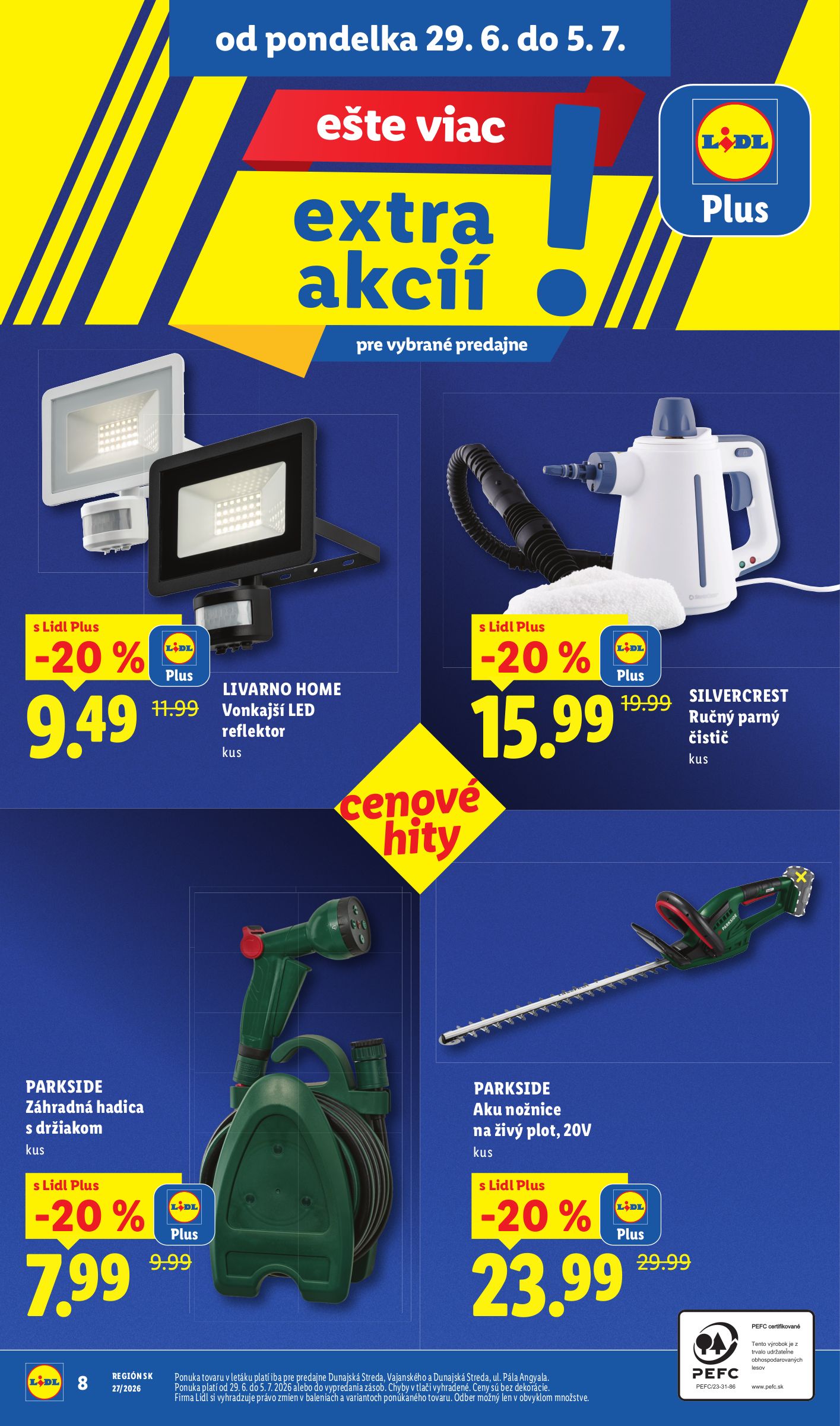 lidl - Aktuálny Lidl leták od pondelka, 29.06.2026 do nedele, 05.07.2026 - page: 8