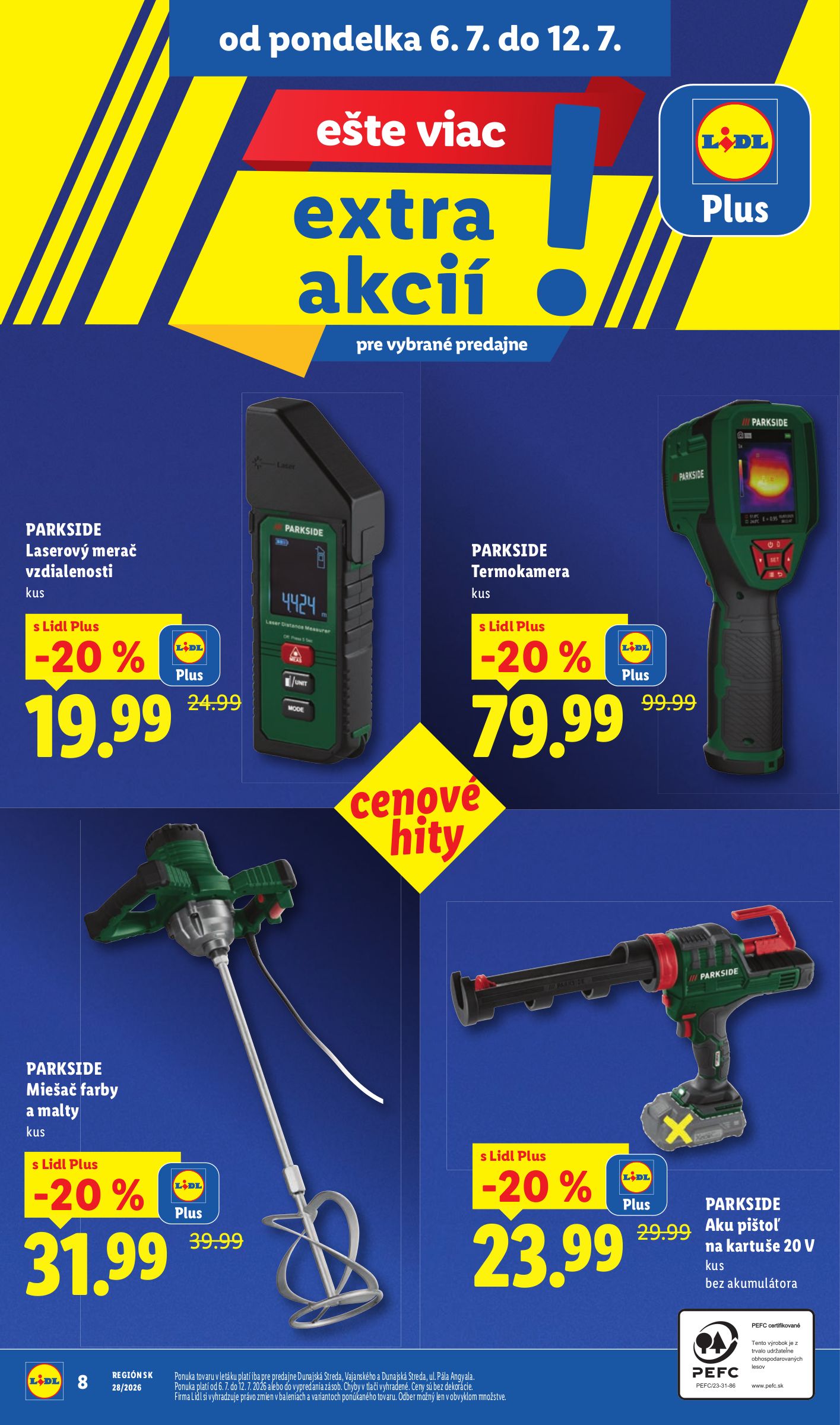 lidl - Nový Lidl leták od pondelka, 06.07.2026 do nedele, 12.07.2026 - page: 8