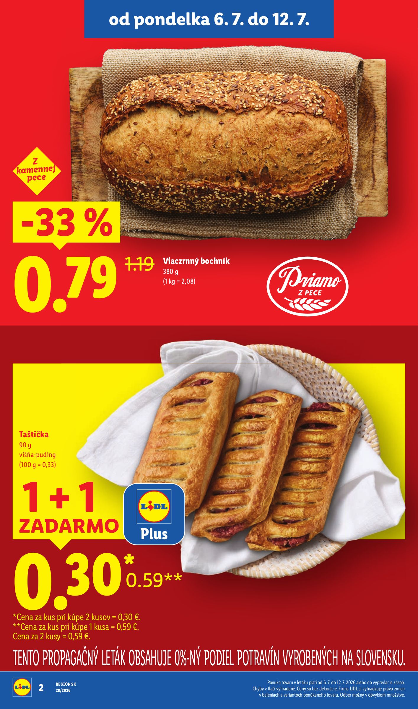 lidl - Nový Lidl leták od pondelka, 06.07.2026 do nedele, 12.07.2026 - page: 2