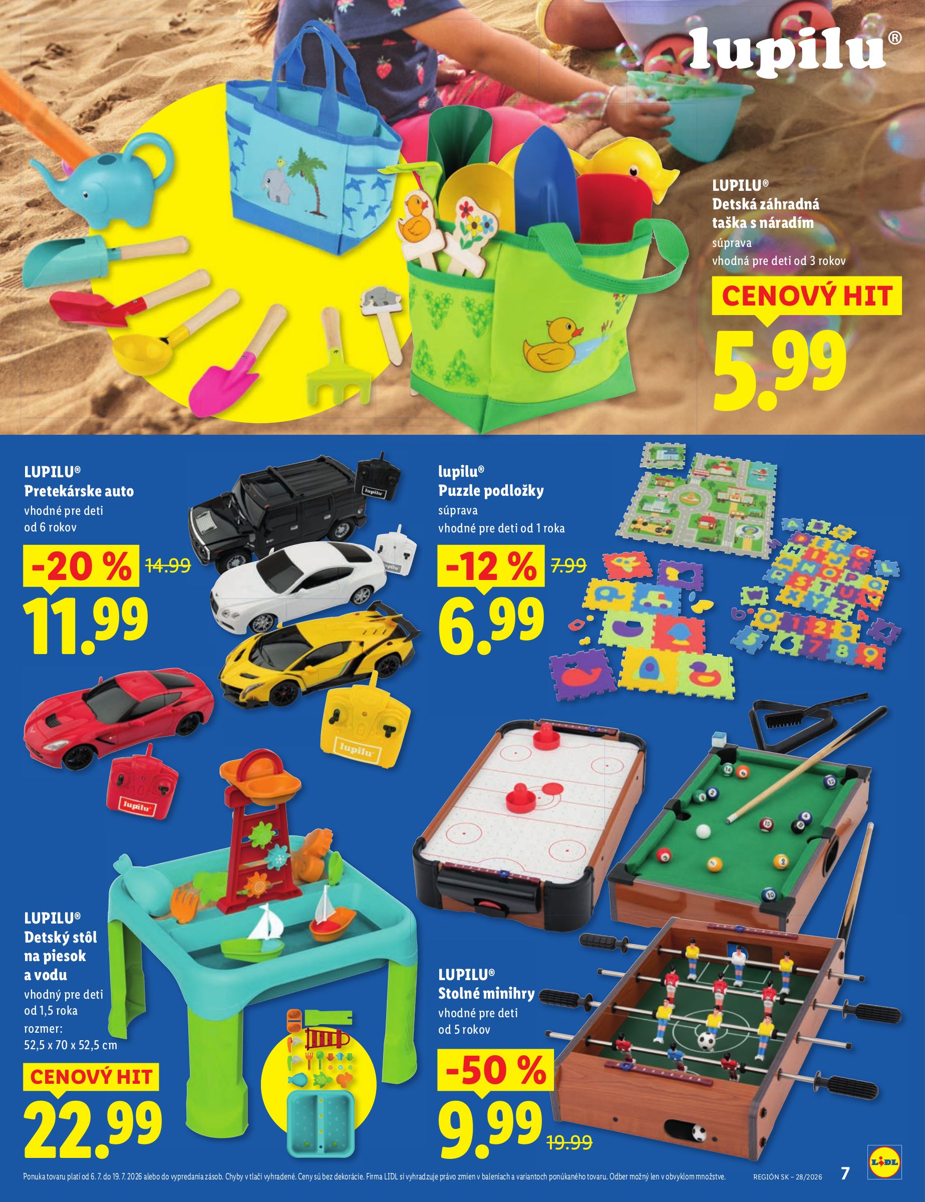 lidl - Aktuálny Lidl - Online ponuka leták od pondelka, 06.07.2026 do nedele, 19.07.2026 - page: 7