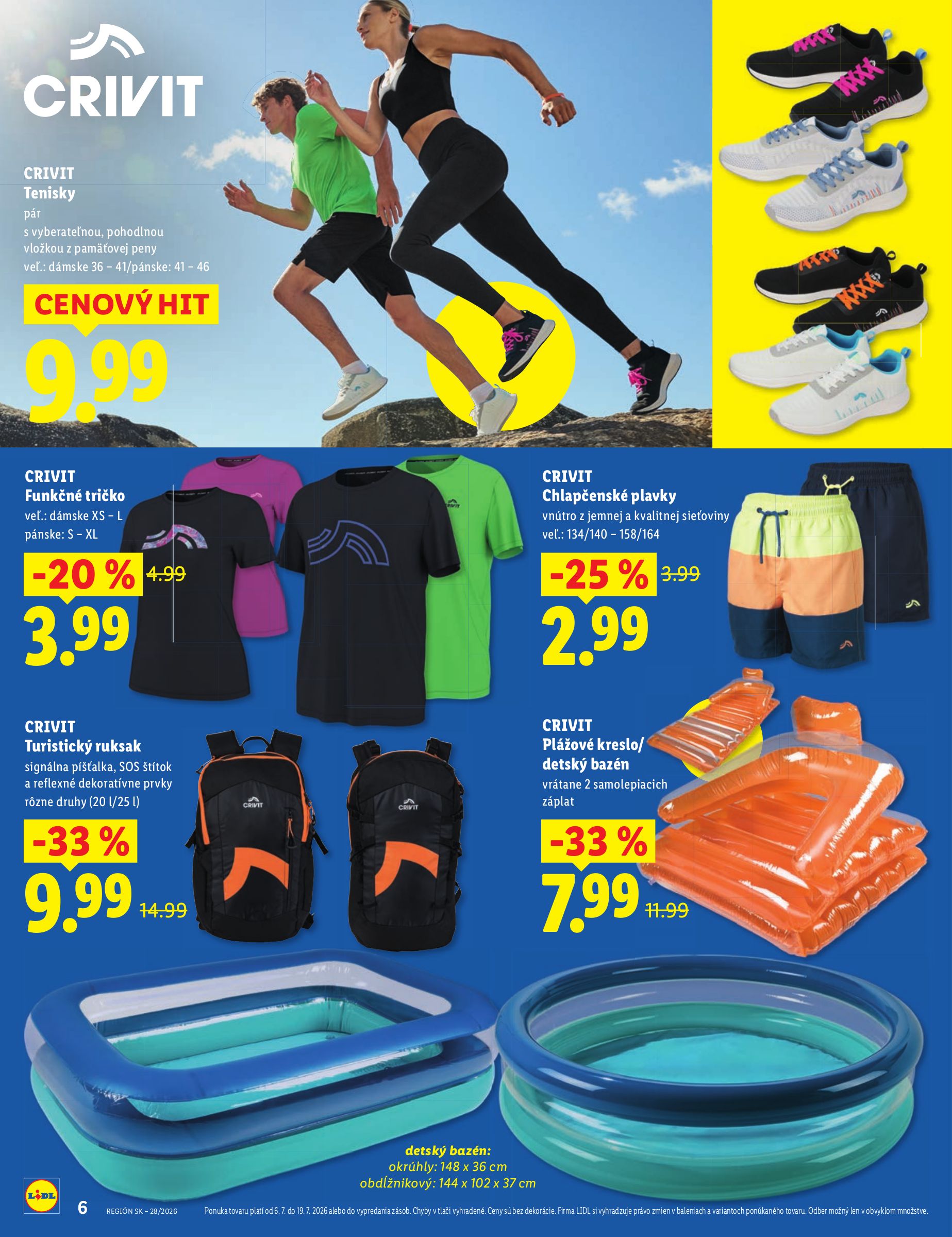 lidl - Aktuálny Lidl - Online ponuka leták od pondelka, 06.07.2026 do nedele, 19.07.2026 - page: 6