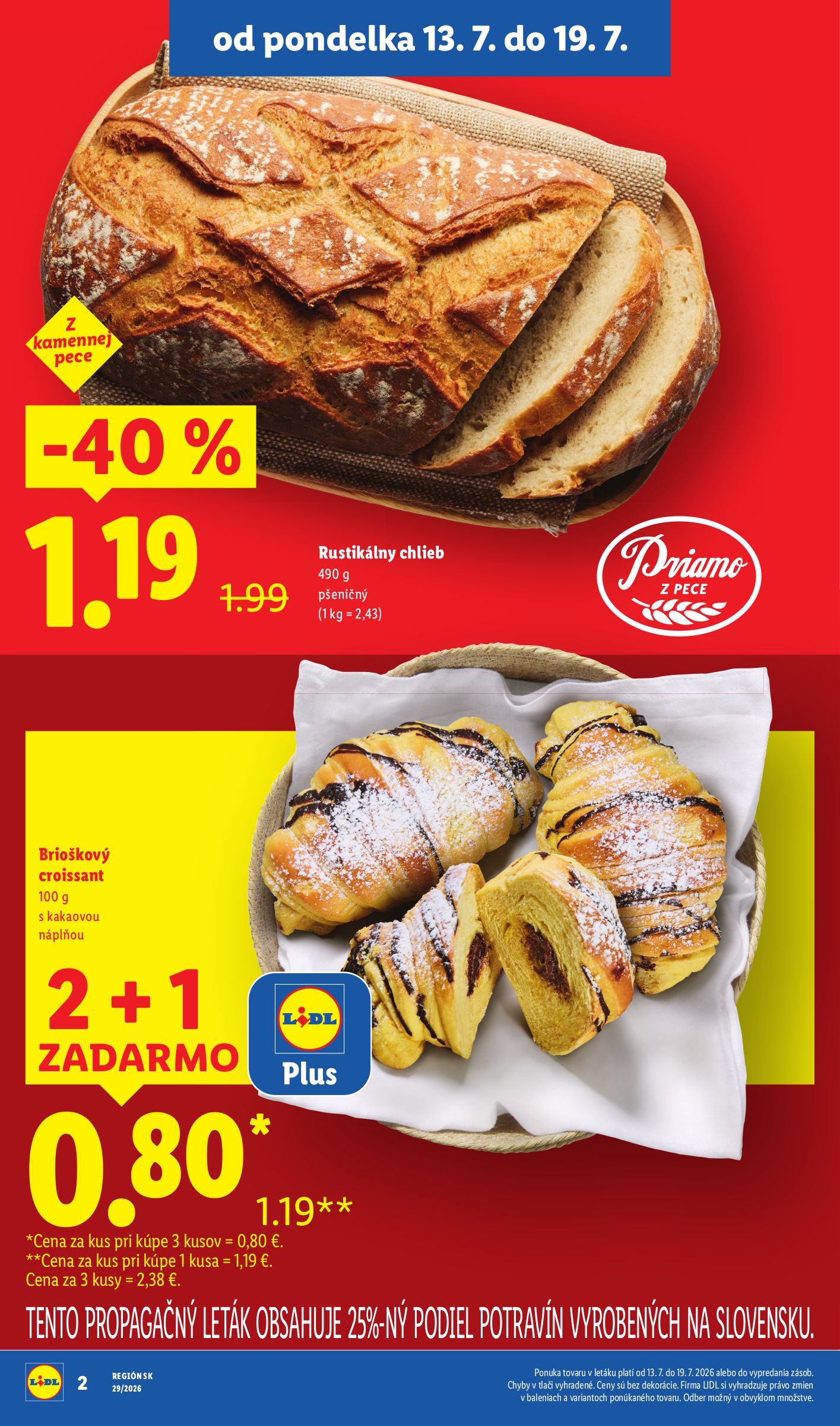 lidl - Nový Lidl - Extra Akcie leták od pondelka, 13.07.2026 do nedele, 19.07.2026 - page: 2