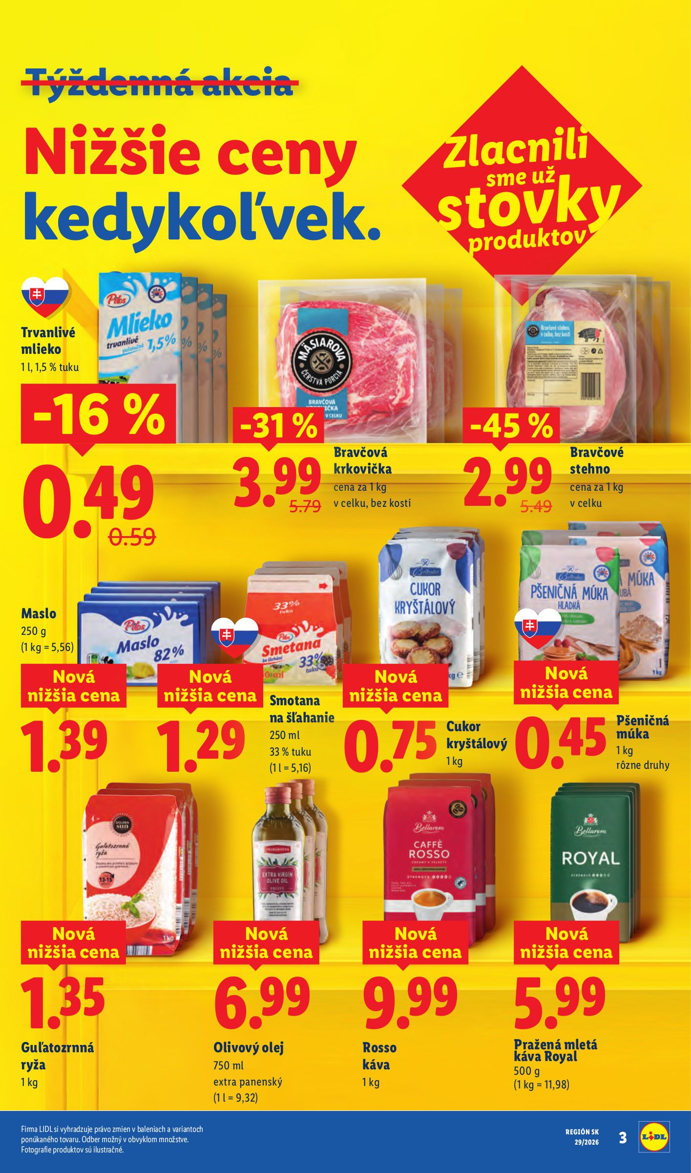 lidl - Nový Lidl leták od pondelka, 13.07.2026 do nedele, 19.07.2026 - page: 3