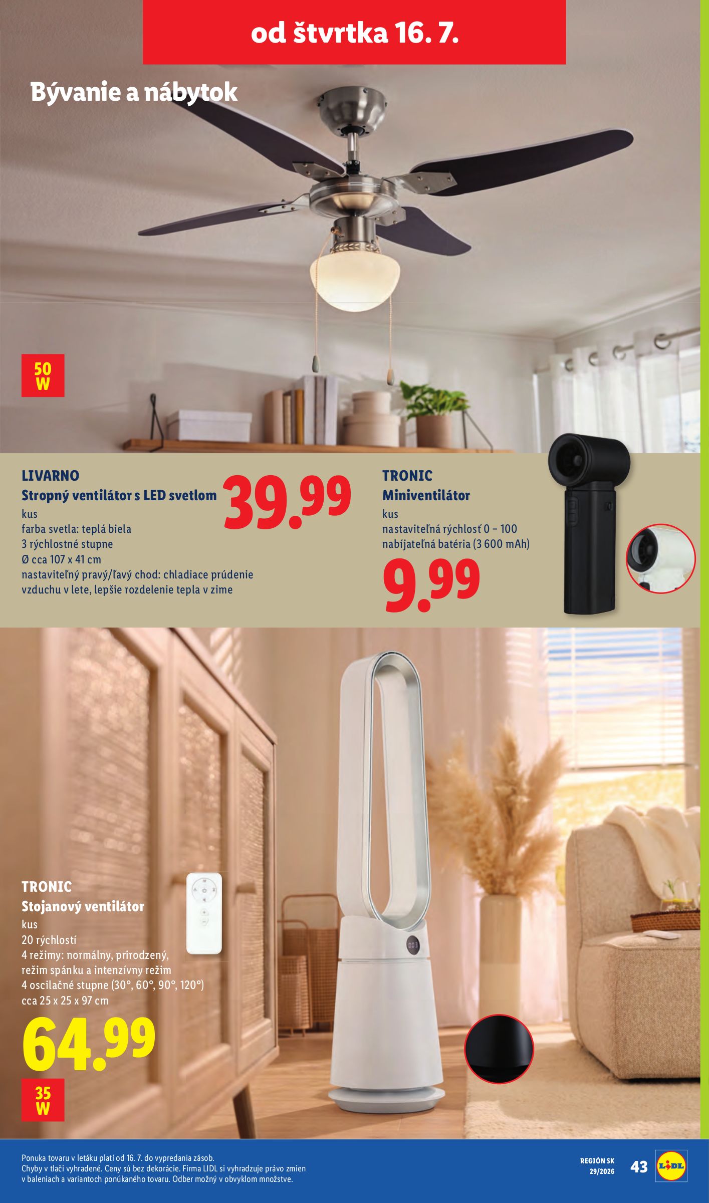 lidl - Nový Lidl leták od pondelka, 13.07.2026 do nedele, 19.07.2026 - page: 77