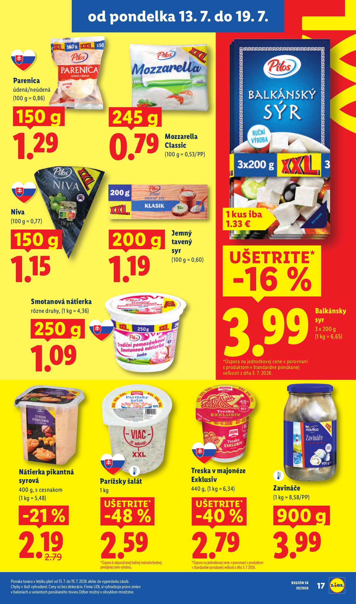 lidl - Nový Lidl leták od pondelka, 13.07.2026 do nedele, 19.07.2026 - page: 21