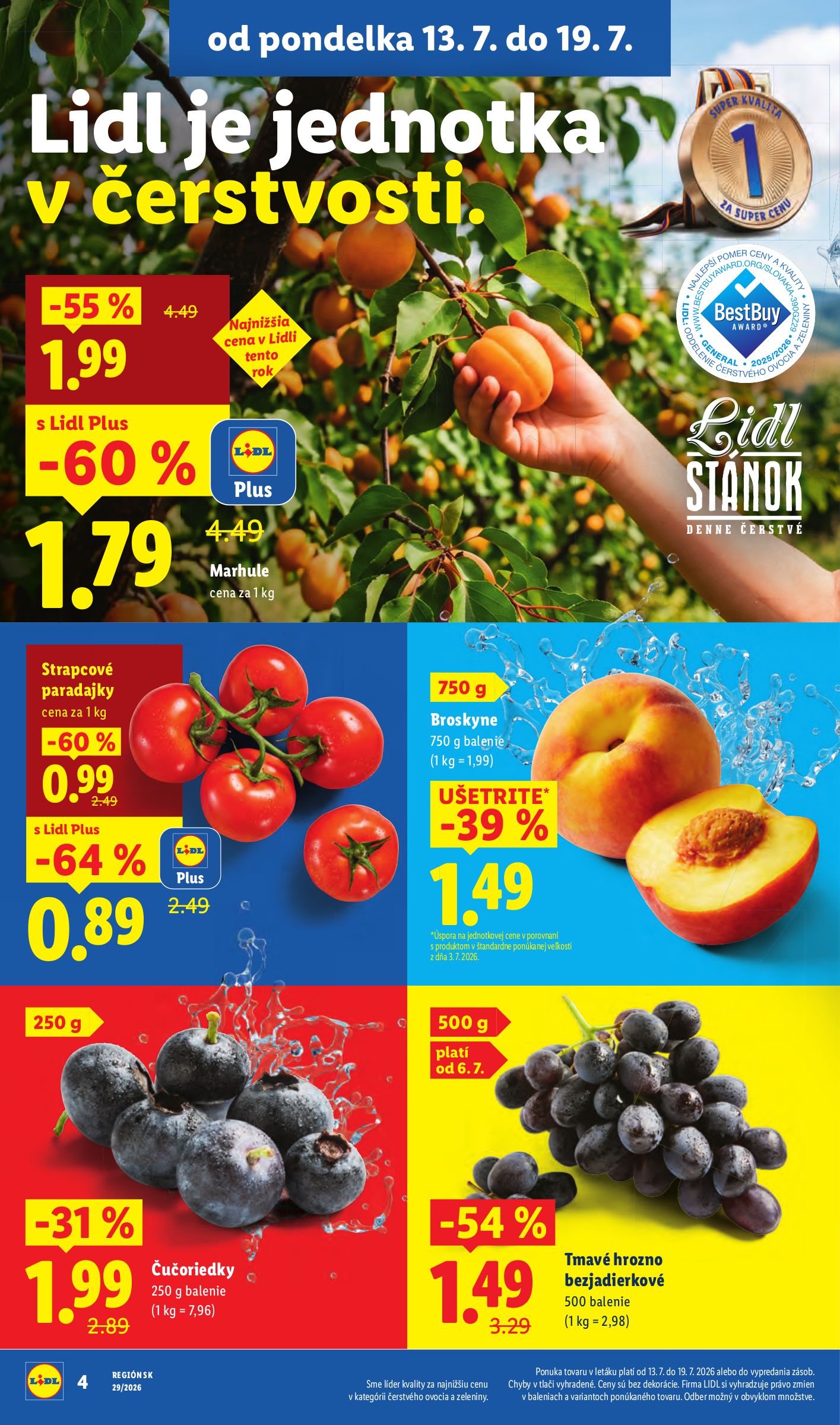 lidl - Nový Lidl leták od pondelka, 13.07.2026 do nedele, 19.07.2026 - page: 8