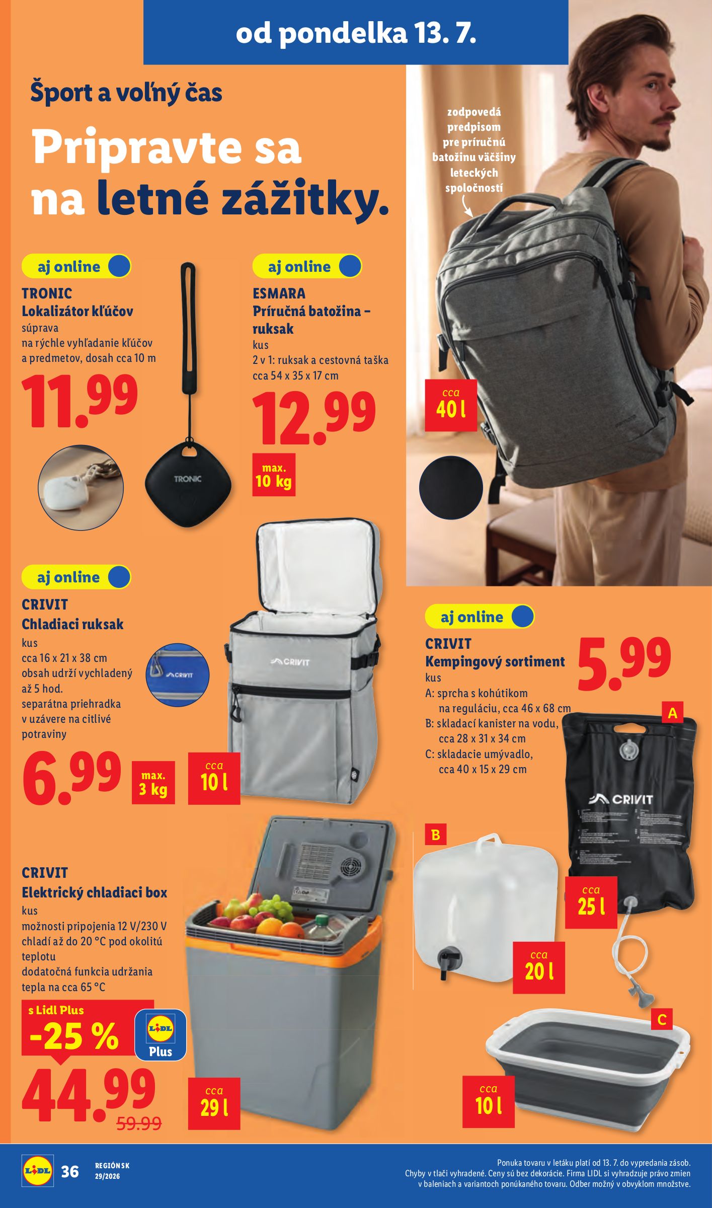 lidl - Nový Lidl leták od pondelka, 13.07.2026 do nedele, 19.07.2026 - page: 46