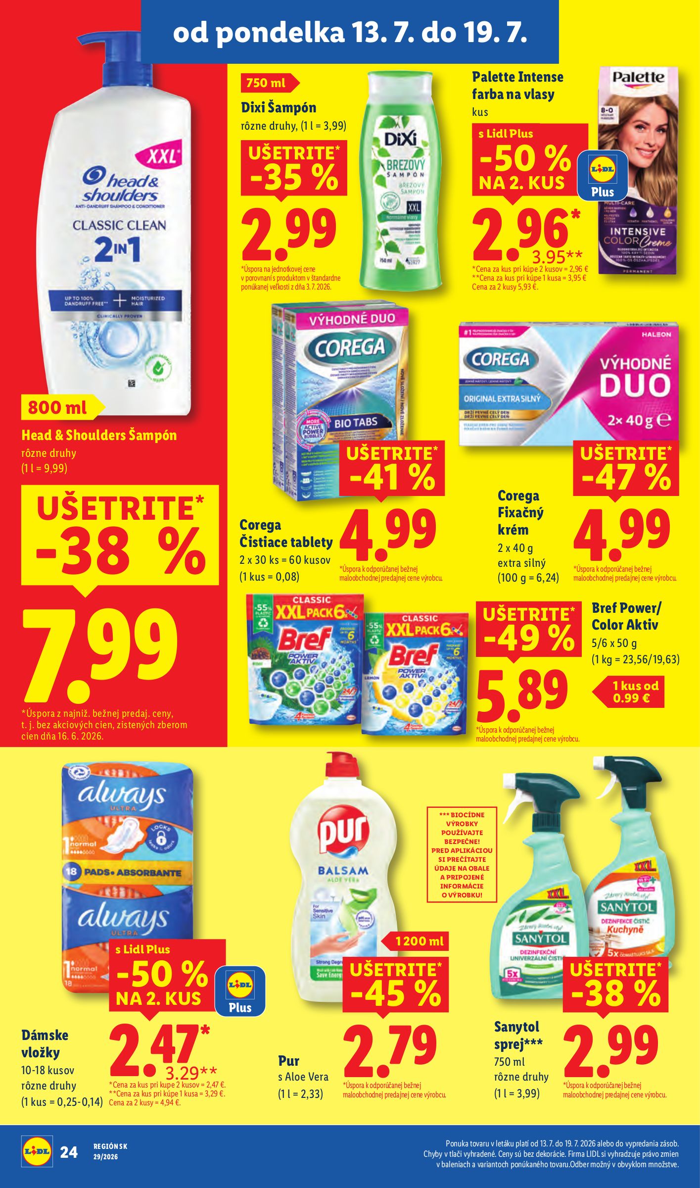 lidl - Nový Lidl leták od pondelka, 13.07.2026 do nedele, 19.07.2026 - page: 28