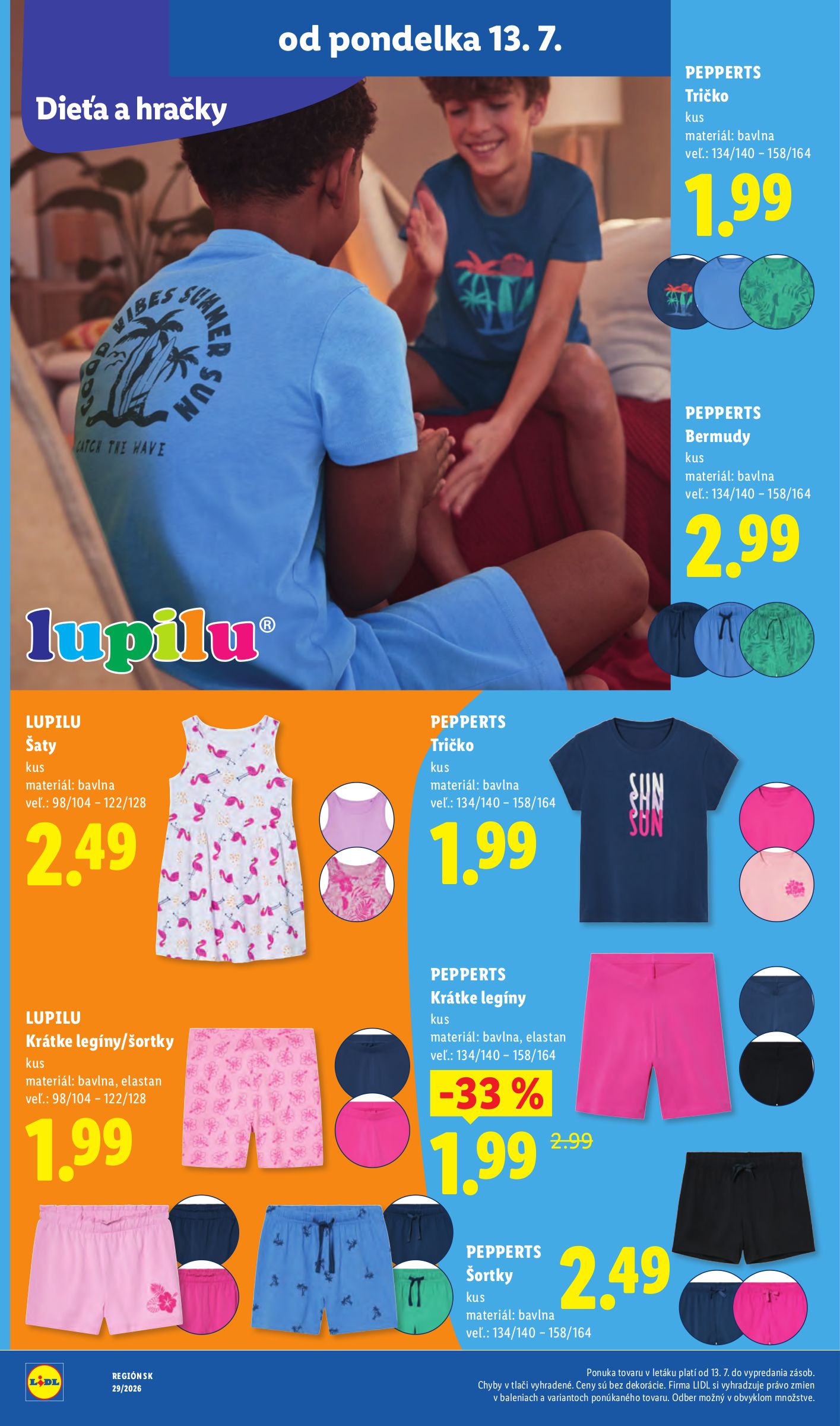 lidl - Nový Lidl leták od pondelka, 13.07.2026 do nedele, 19.07.2026 - page: 50