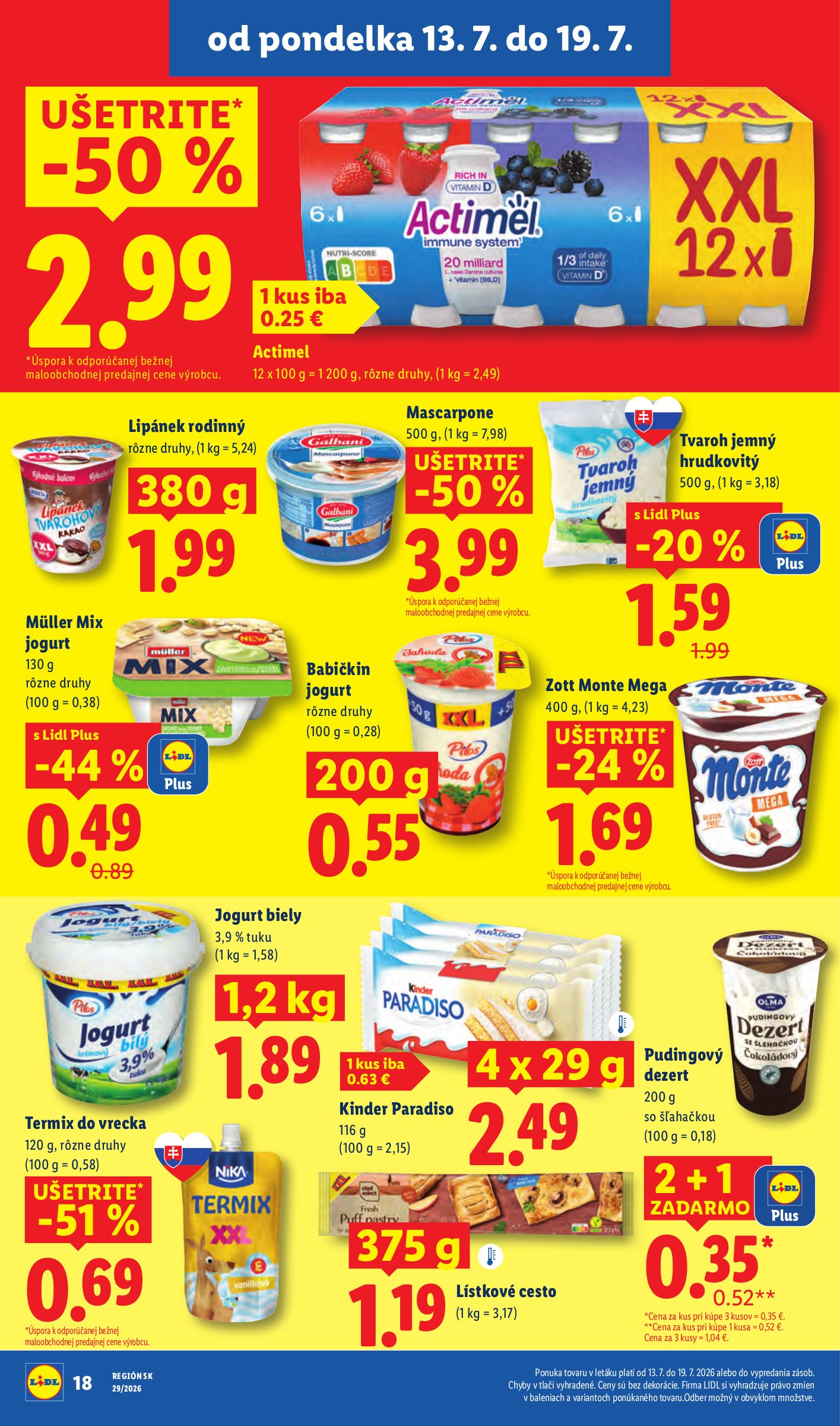 lidl - Nový Lidl leták od pondelka, 13.07.2026 do nedele, 19.07.2026 - page: 22