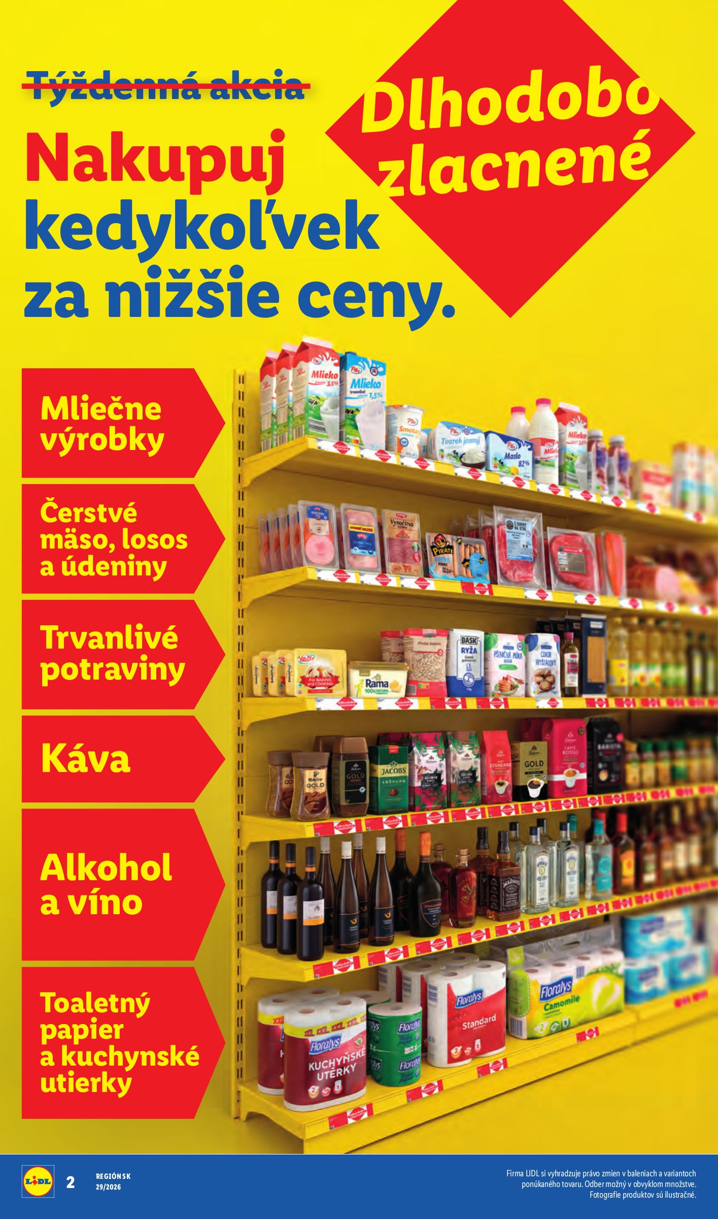 lidl - Nový Lidl leták od pondelka, 13.07.2026 do nedele, 19.07.2026 - page: 2