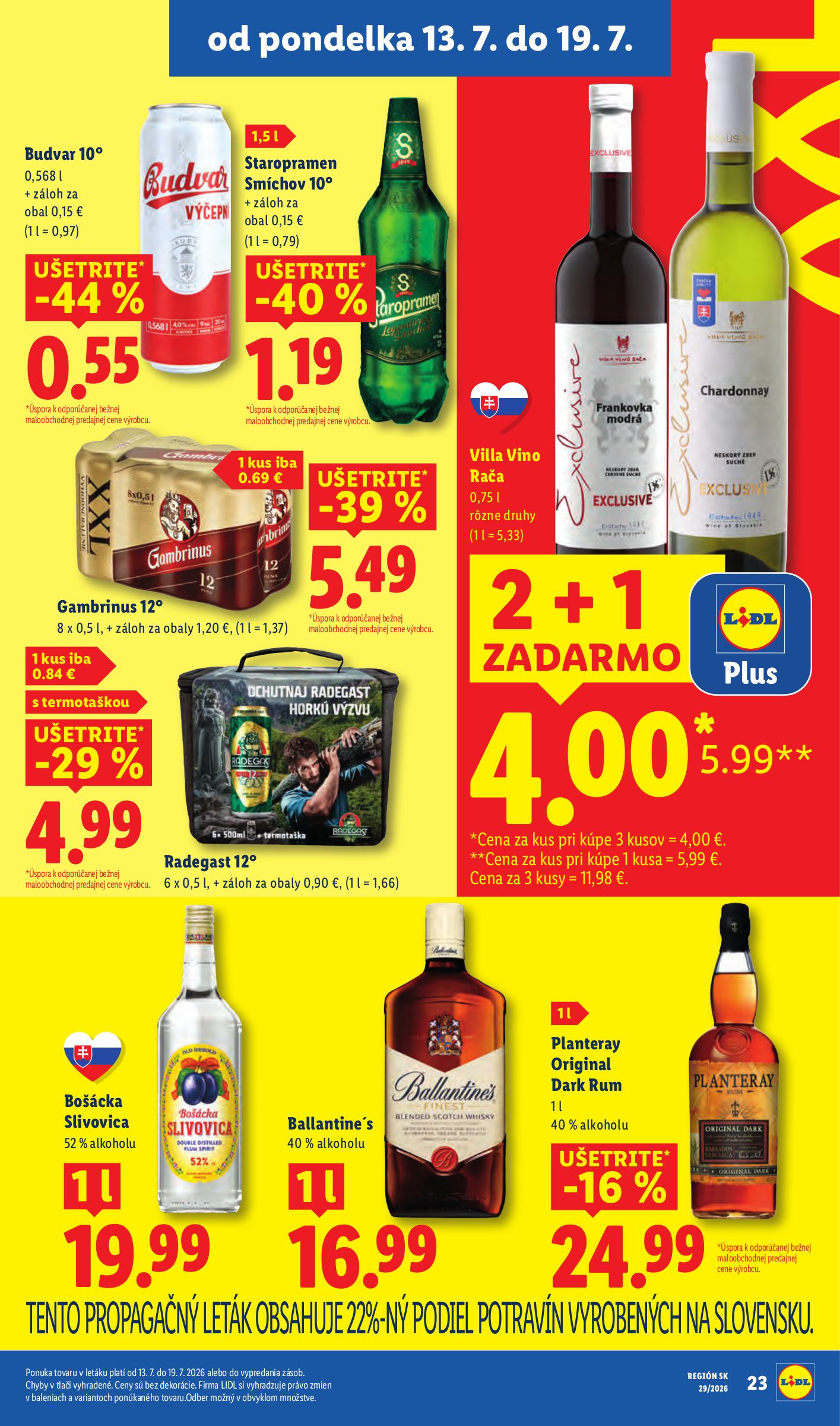 lidl - Nový Lidl leták od pondelka, 13.07.2026 do nedele, 19.07.2026 - page: 27
