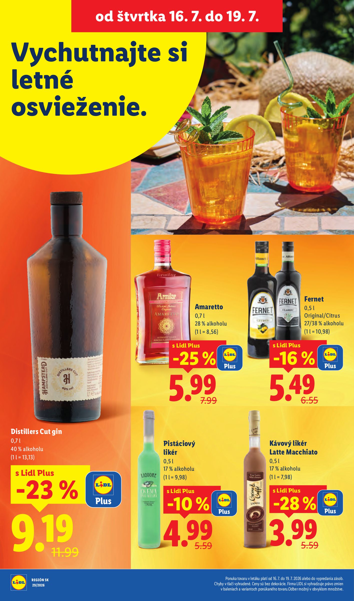 lidl - Nový Lidl leták od pondelka, 13.07.2026 do nedele, 19.07.2026 - page: 62
