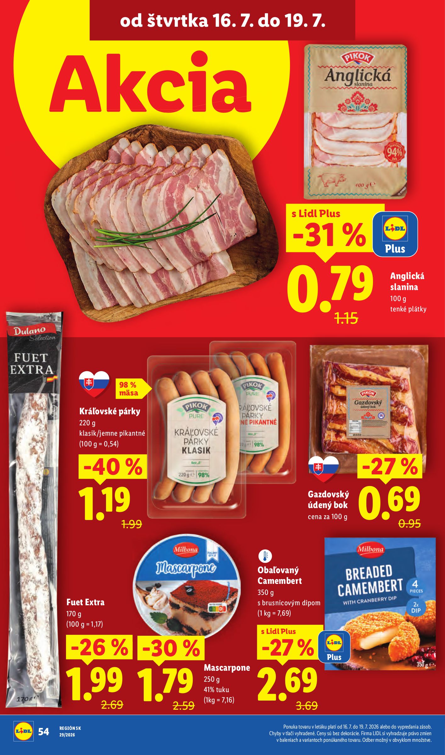 lidl - Nový Lidl leták od pondelka, 13.07.2026 do nedele, 19.07.2026 - page: 66