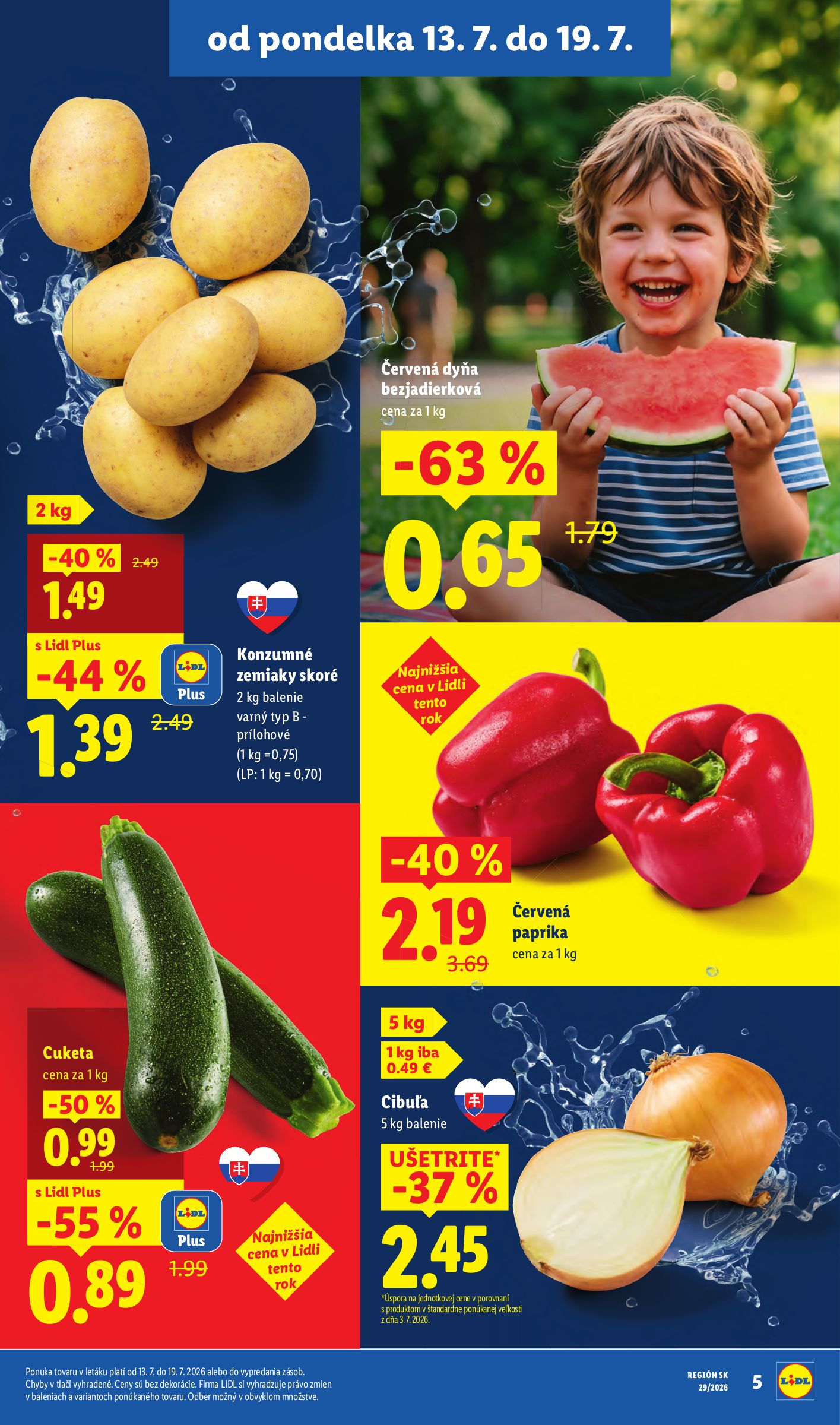lidl - Nový Lidl leták od pondelka, 13.07.2026 do nedele, 19.07.2026 - page: 9