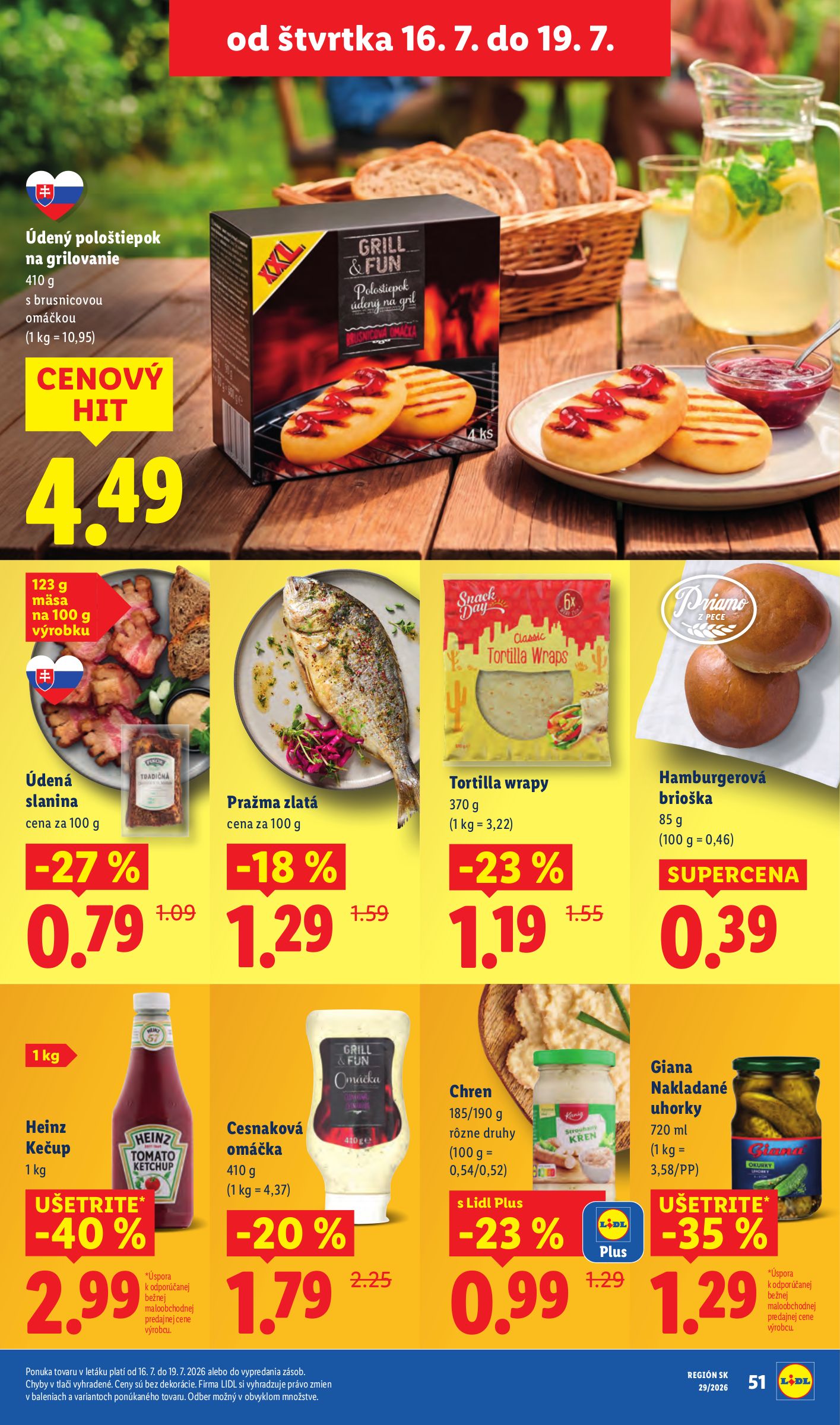 lidl - Nový Lidl leták od pondelka, 13.07.2026 do nedele, 19.07.2026 - page: 59