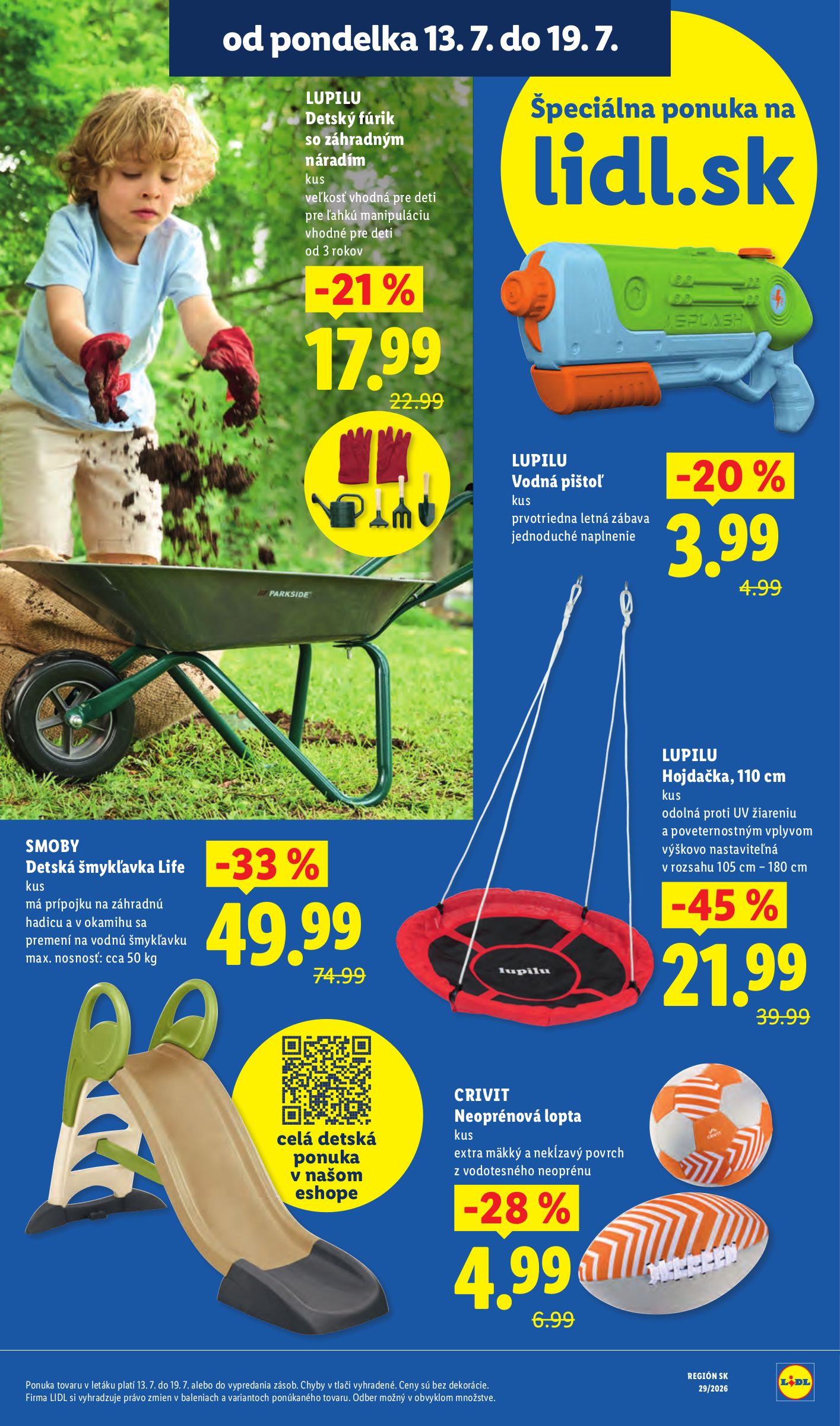 lidl - Nový Lidl leták od pondelka, 13.07.2026 do nedele, 19.07.2026 - page: 4