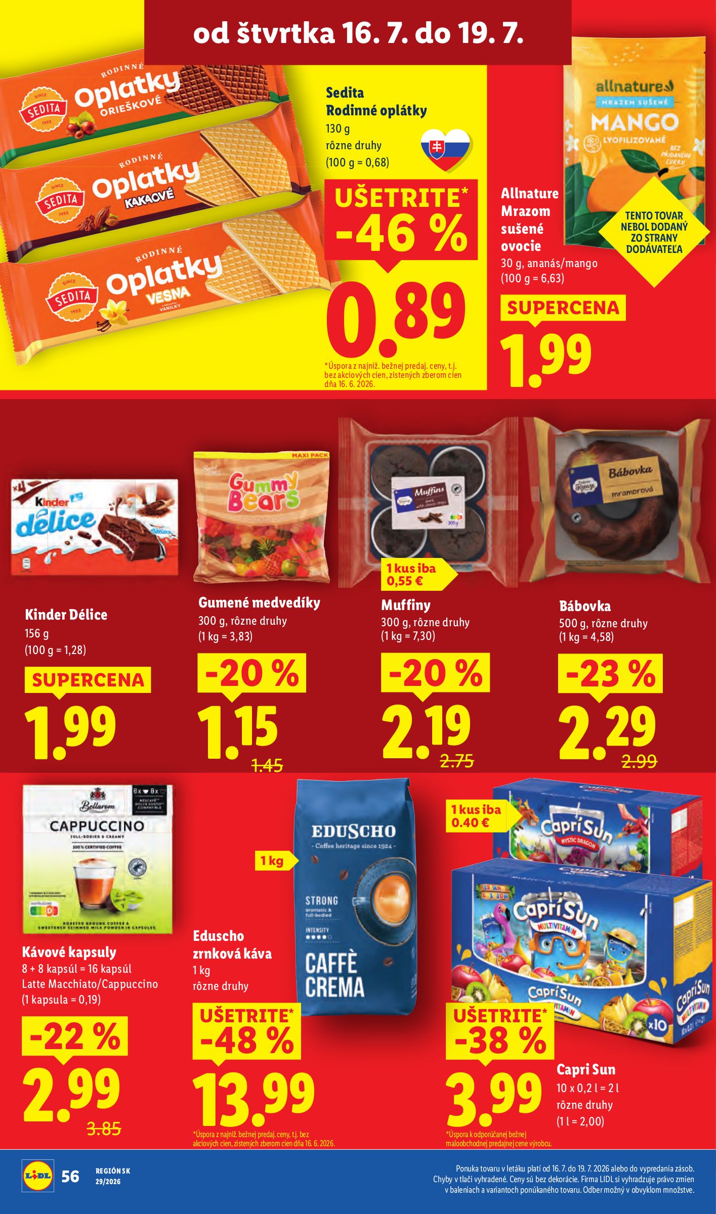 lidl - Nový Lidl leták od pondelka, 13.07.2026 do nedele, 19.07.2026 - page: 68
