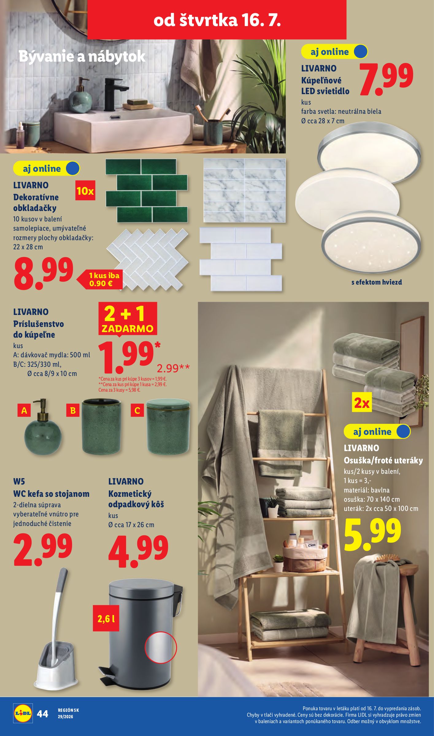 lidl - Nový Lidl leták od pondelka, 13.07.2026 do nedele, 19.07.2026 - page: 78