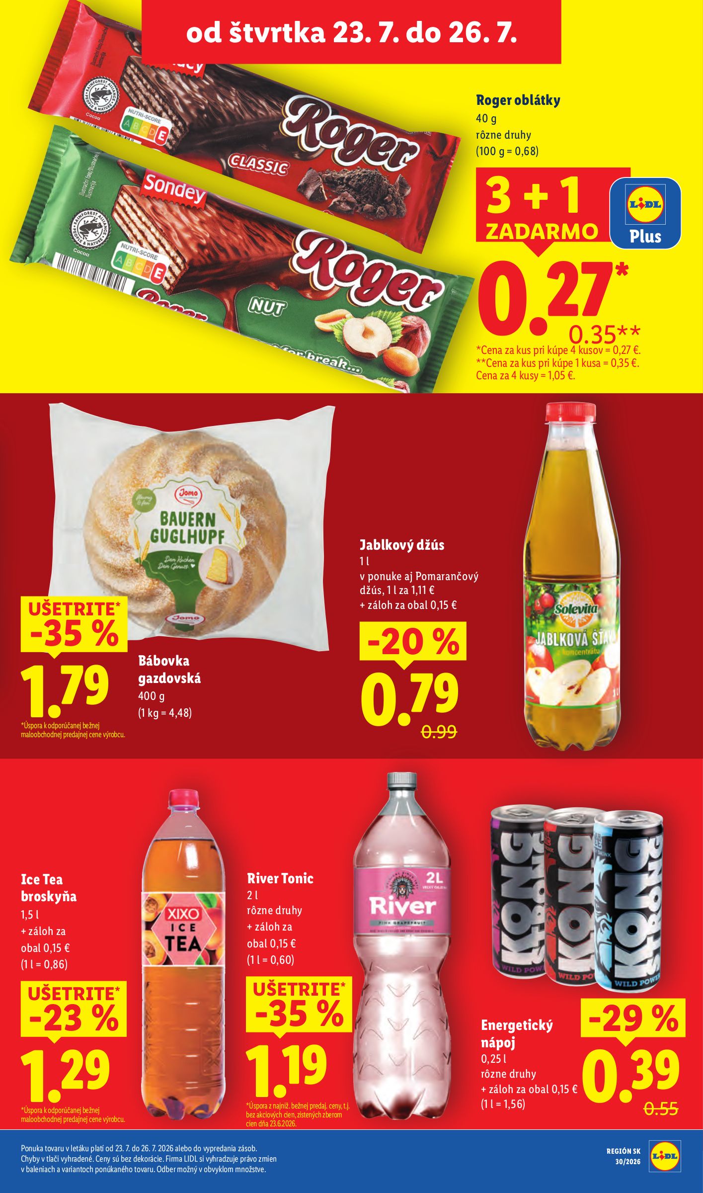 lidl - Nový Lidl leták od pondelka, 20.07.2026 do nedele, 26.07.2026 - page: 85