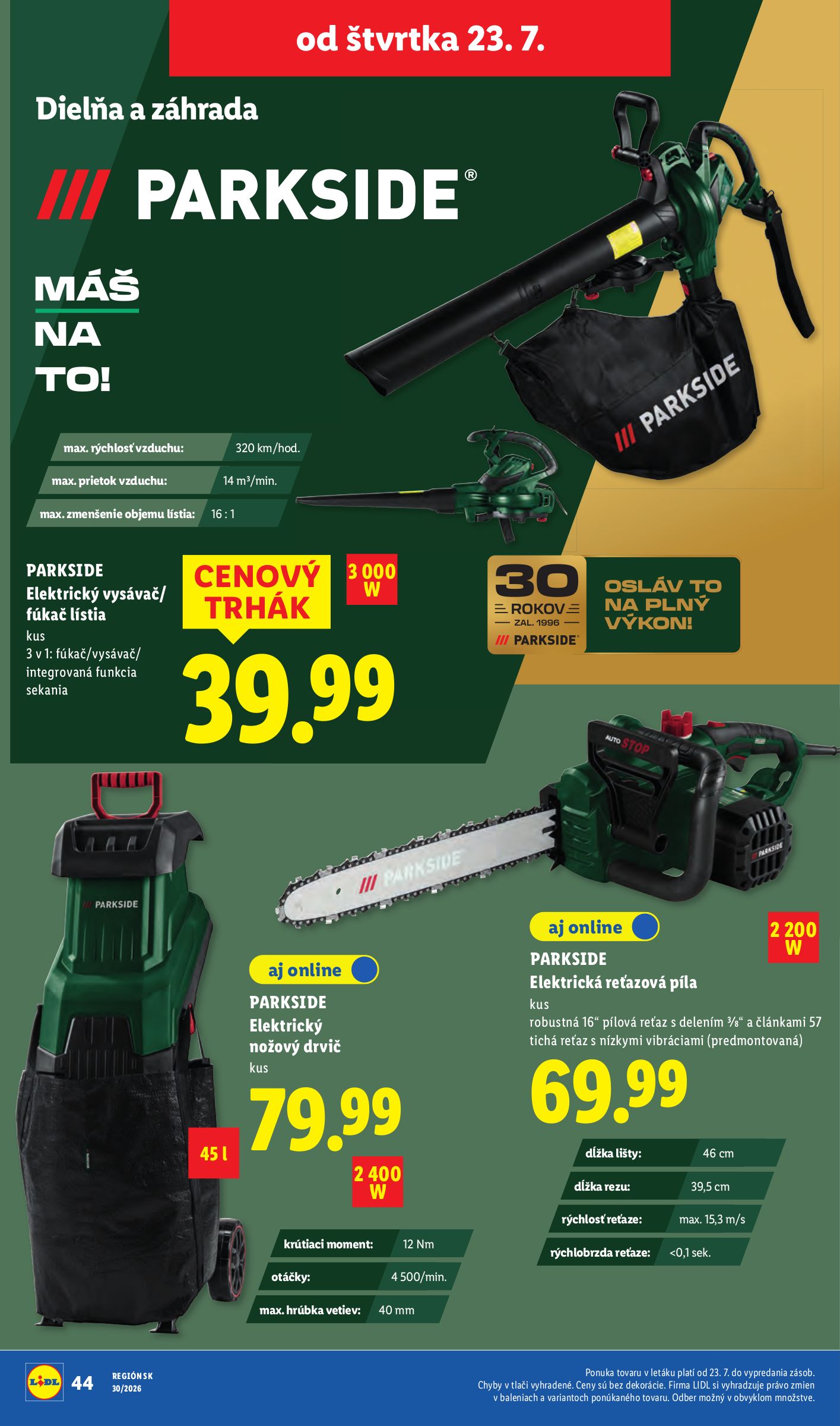lidl - Nový Lidl leták od pondelka, 20.07.2026 do nedele, 26.07.2026 - page: 92