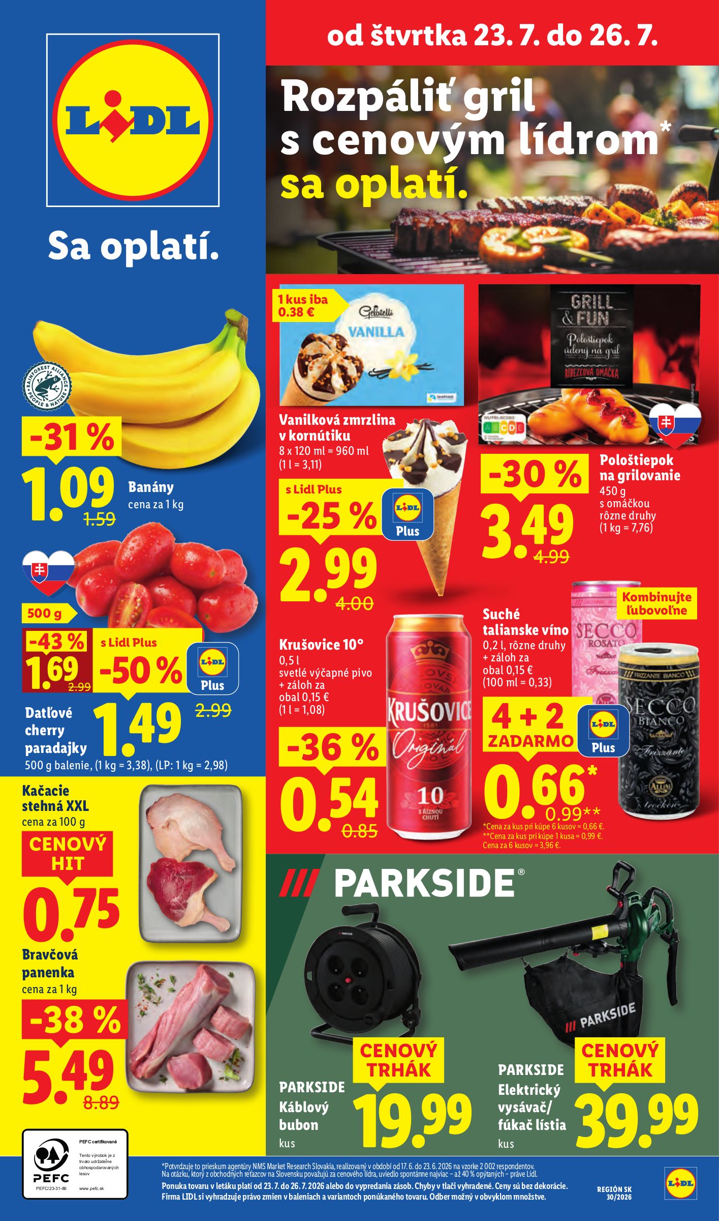 lidl - Nový Lidl leták od pondelka, 20.07.2026 do nedele, 26.07.2026 - page: 70