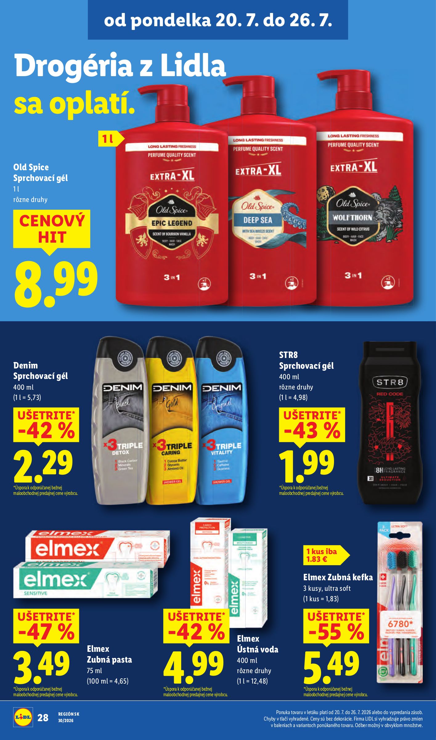 lidl - Nový Lidl leták od pondelka, 20.07.2026 do nedele, 26.07.2026 - page: 44