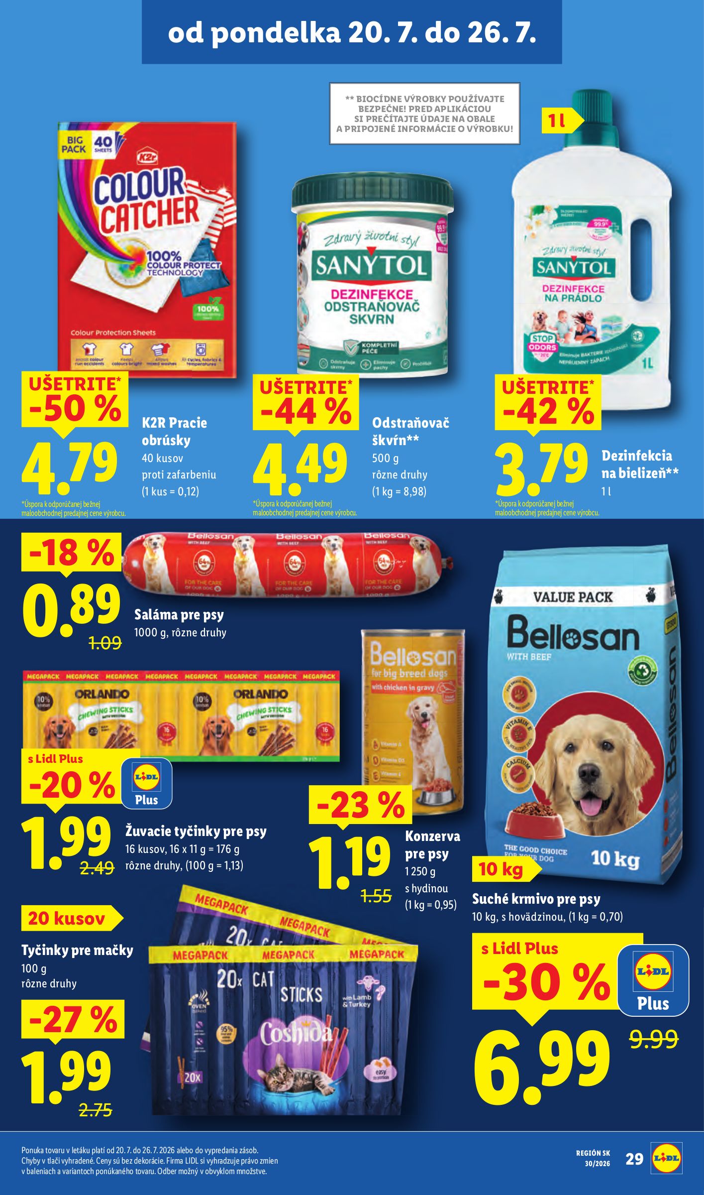 lidl - Nový Lidl leták od pondelka, 20.07.2026 do nedele, 26.07.2026 - page: 45