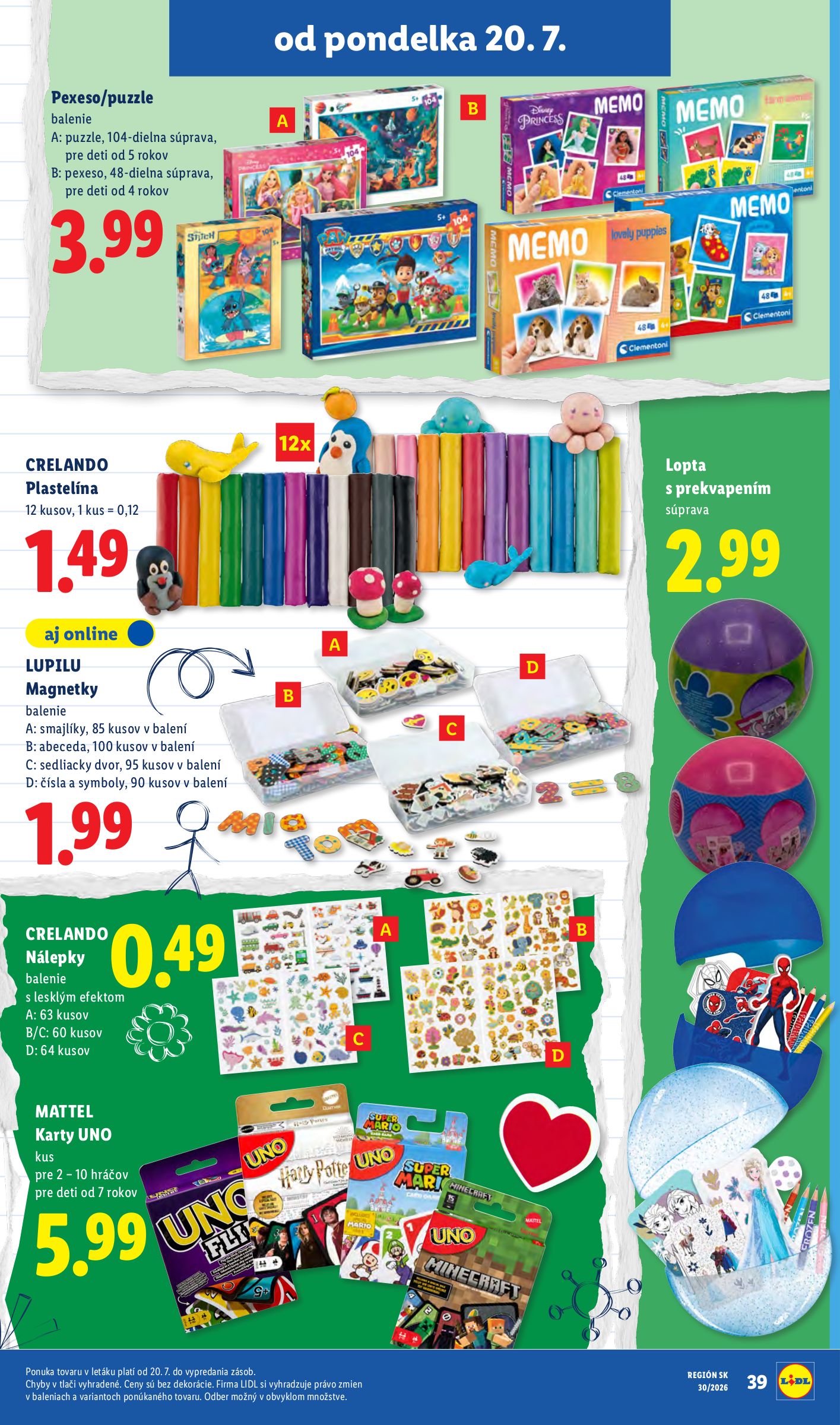lidl - Nový Lidl leták od pondelka, 20.07.2026 do nedele, 26.07.2026 - page: 65