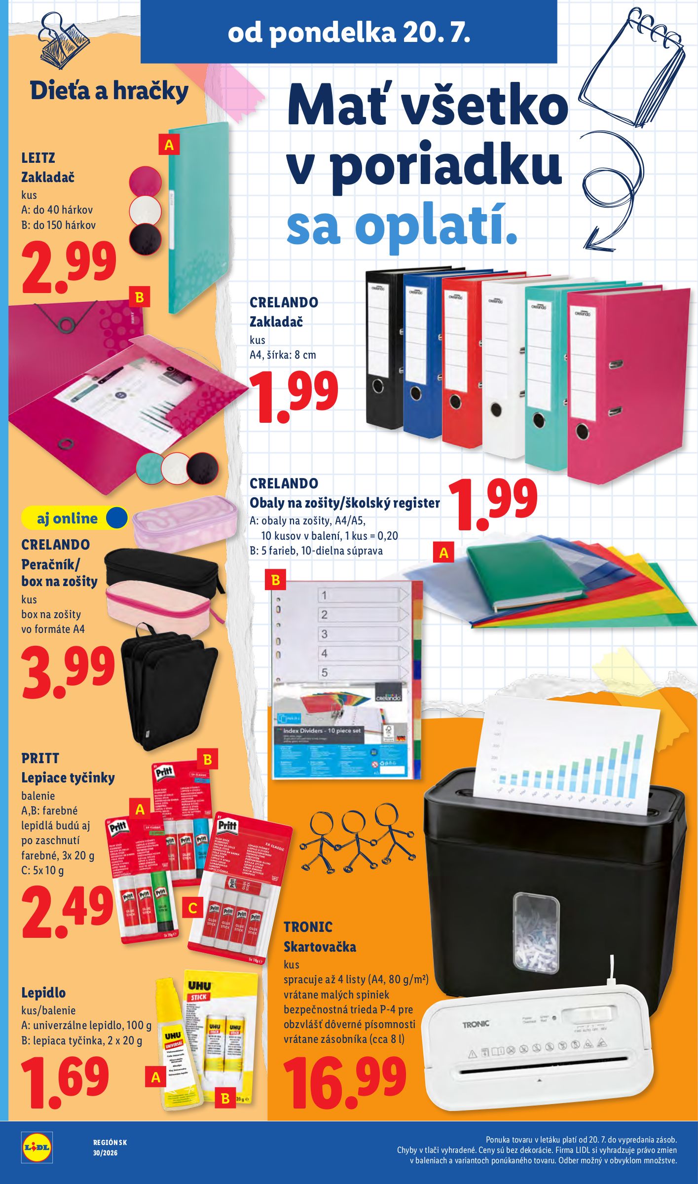 lidl - Nový Lidl leták od pondelka, 20.07.2026 do nedele, 26.07.2026 - page: 60