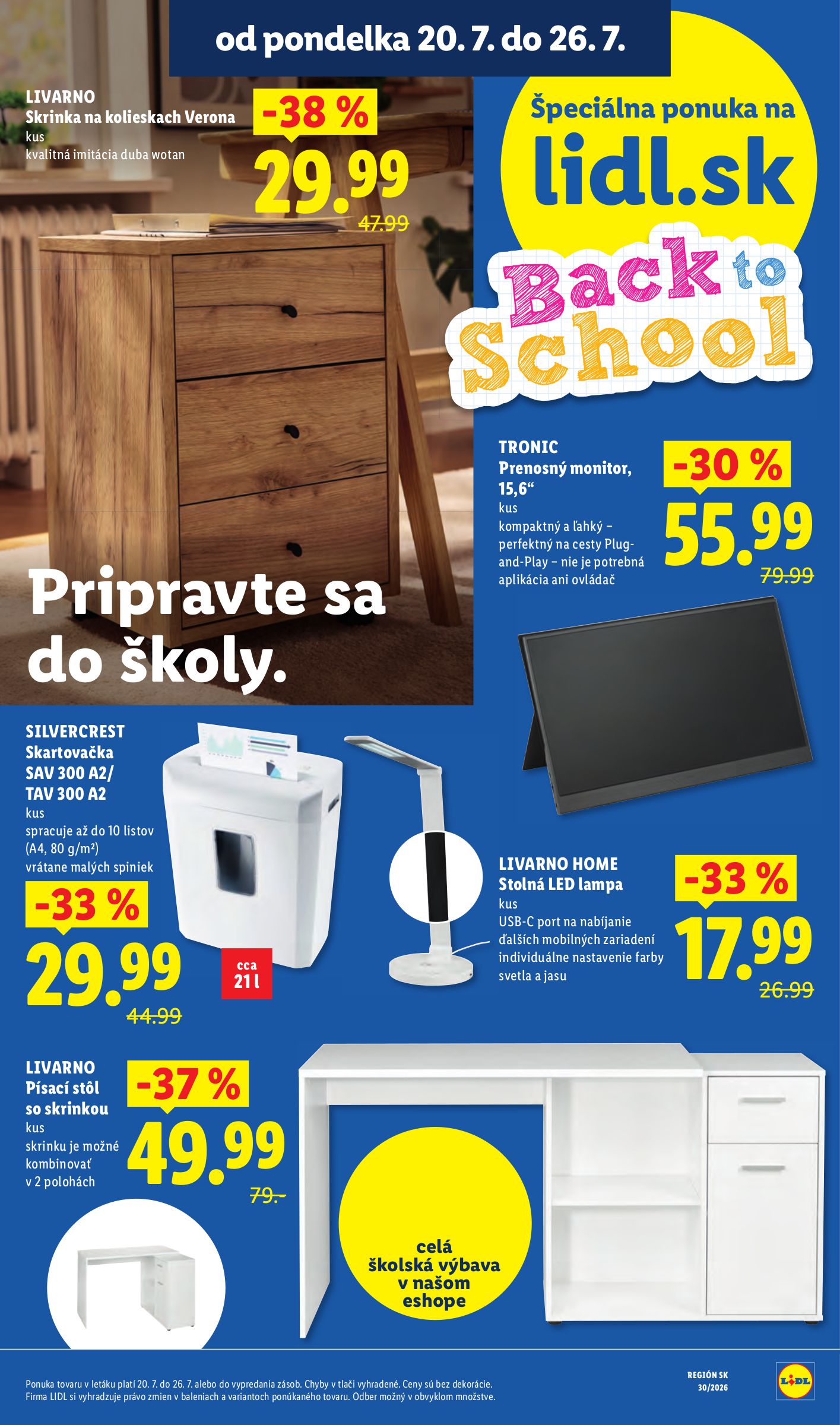 lidl - Nový Lidl leták od pondelka, 20.07.2026 do nedele, 26.07.2026 - page: 9