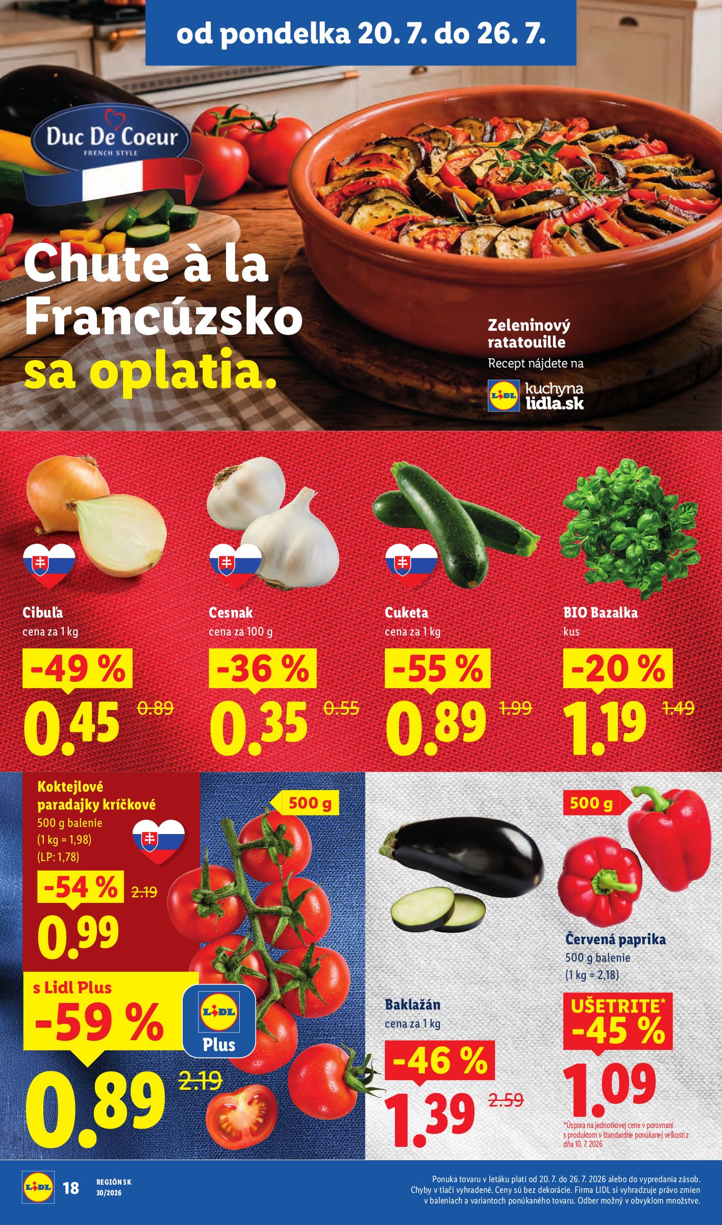 lidl - Nový Lidl leták od pondelka, 20.07.2026 do nedele, 26.07.2026 - page: 32