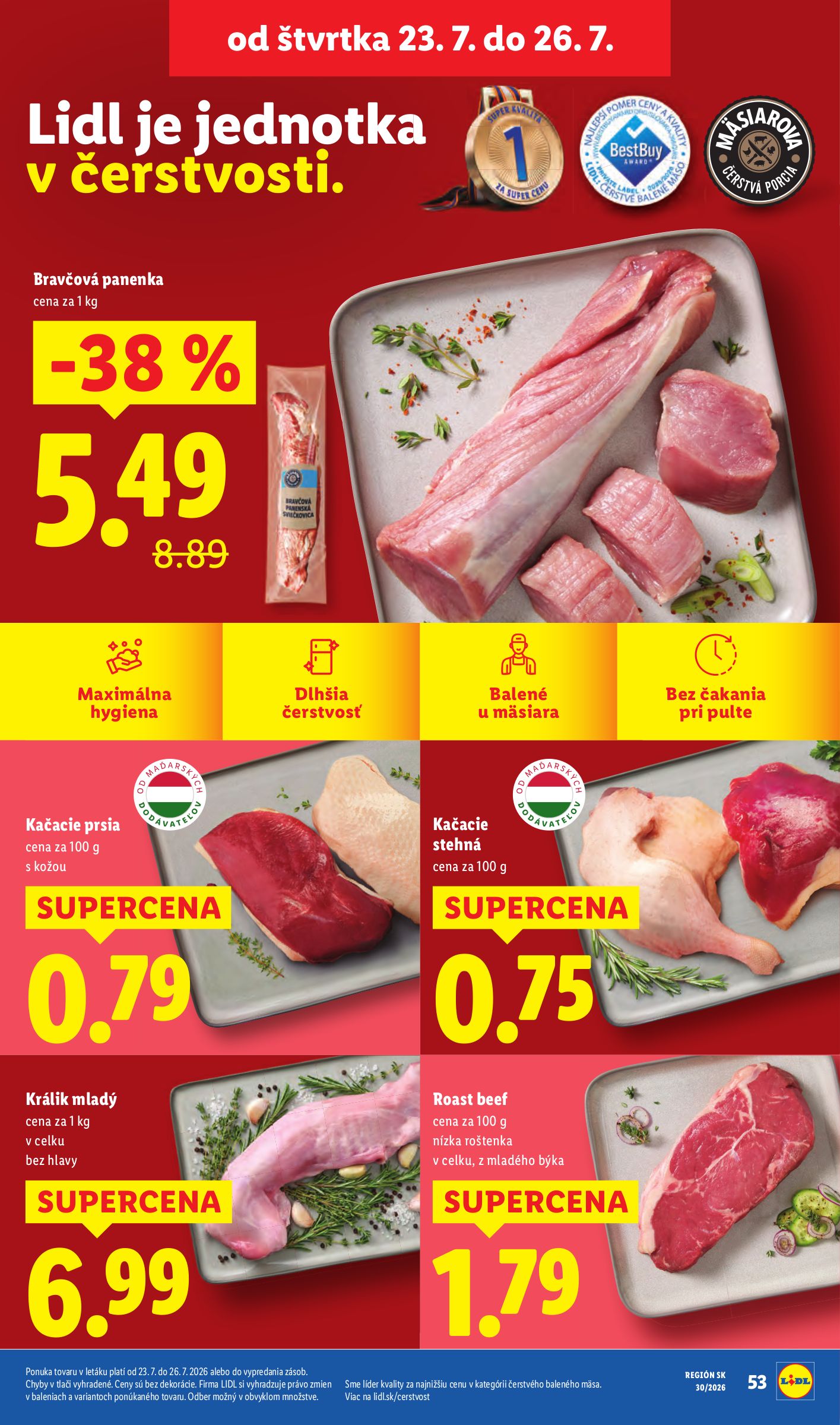 lidl - Nový Lidl leták od pondelka, 20.07.2026 do nedele, 26.07.2026 - page: 74