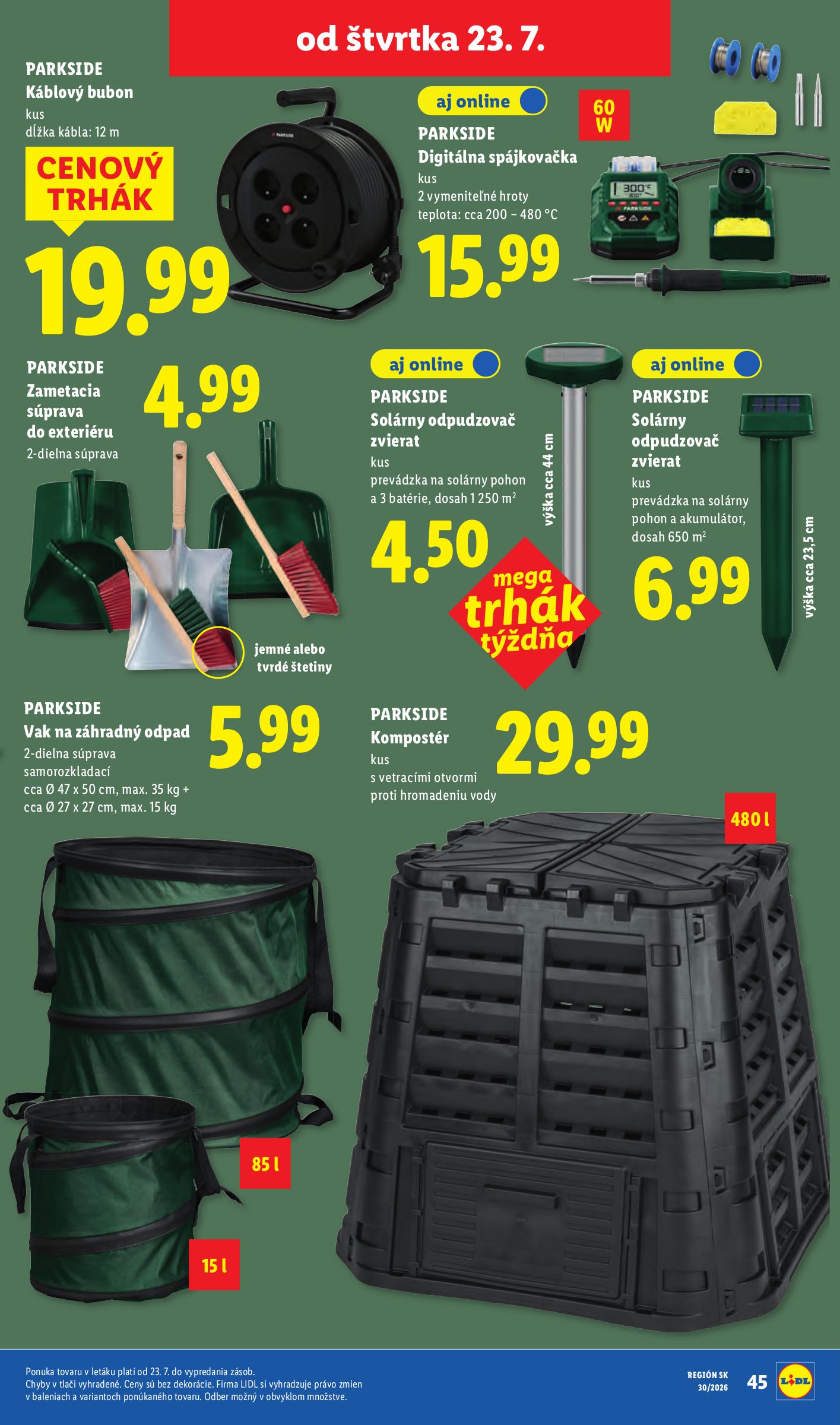 lidl - Nový Lidl leták od pondelka, 20.07.2026 do nedele, 26.07.2026 - page: 93