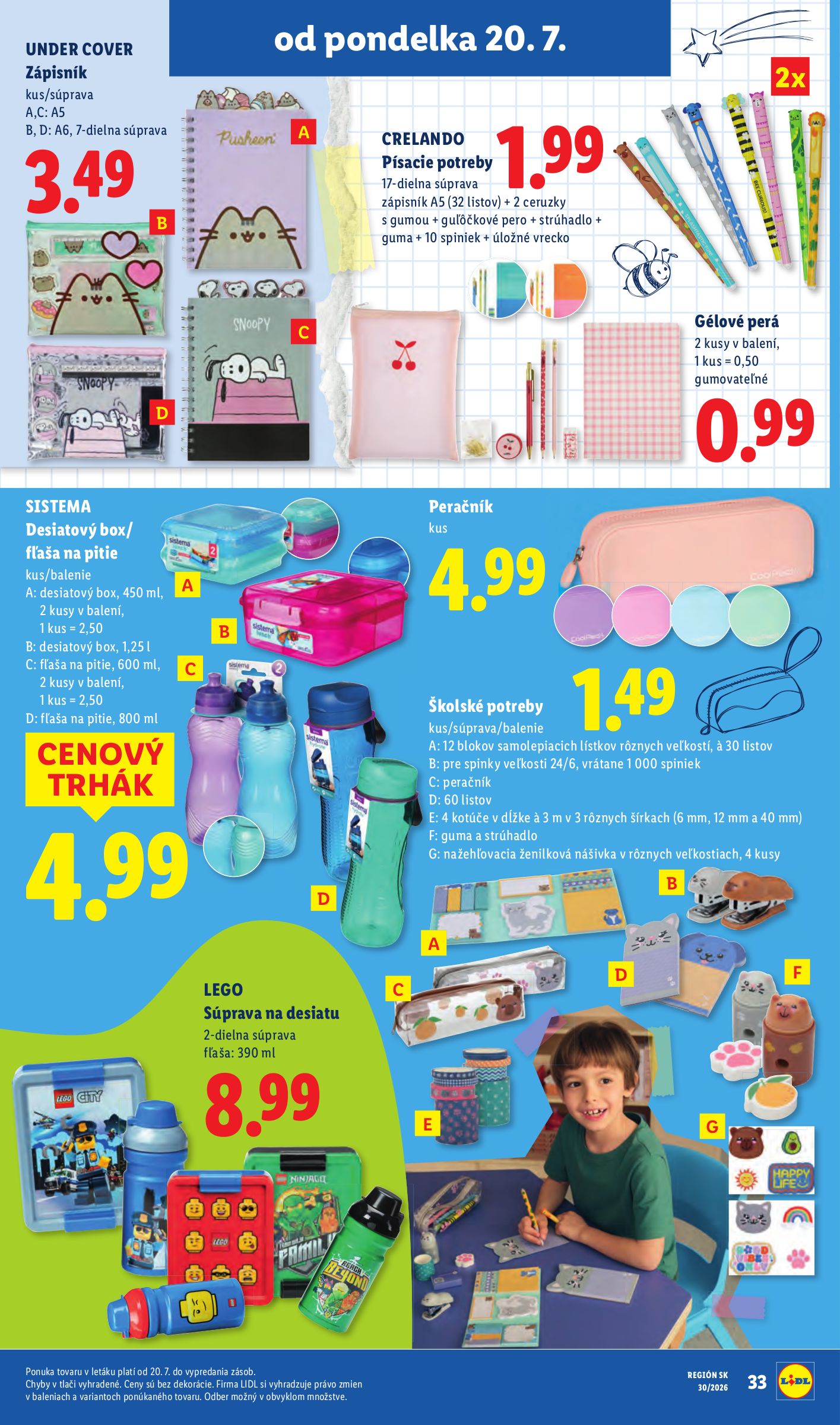 lidl - Nový Lidl leták od pondelka, 20.07.2026 do nedele, 26.07.2026 - page: 55