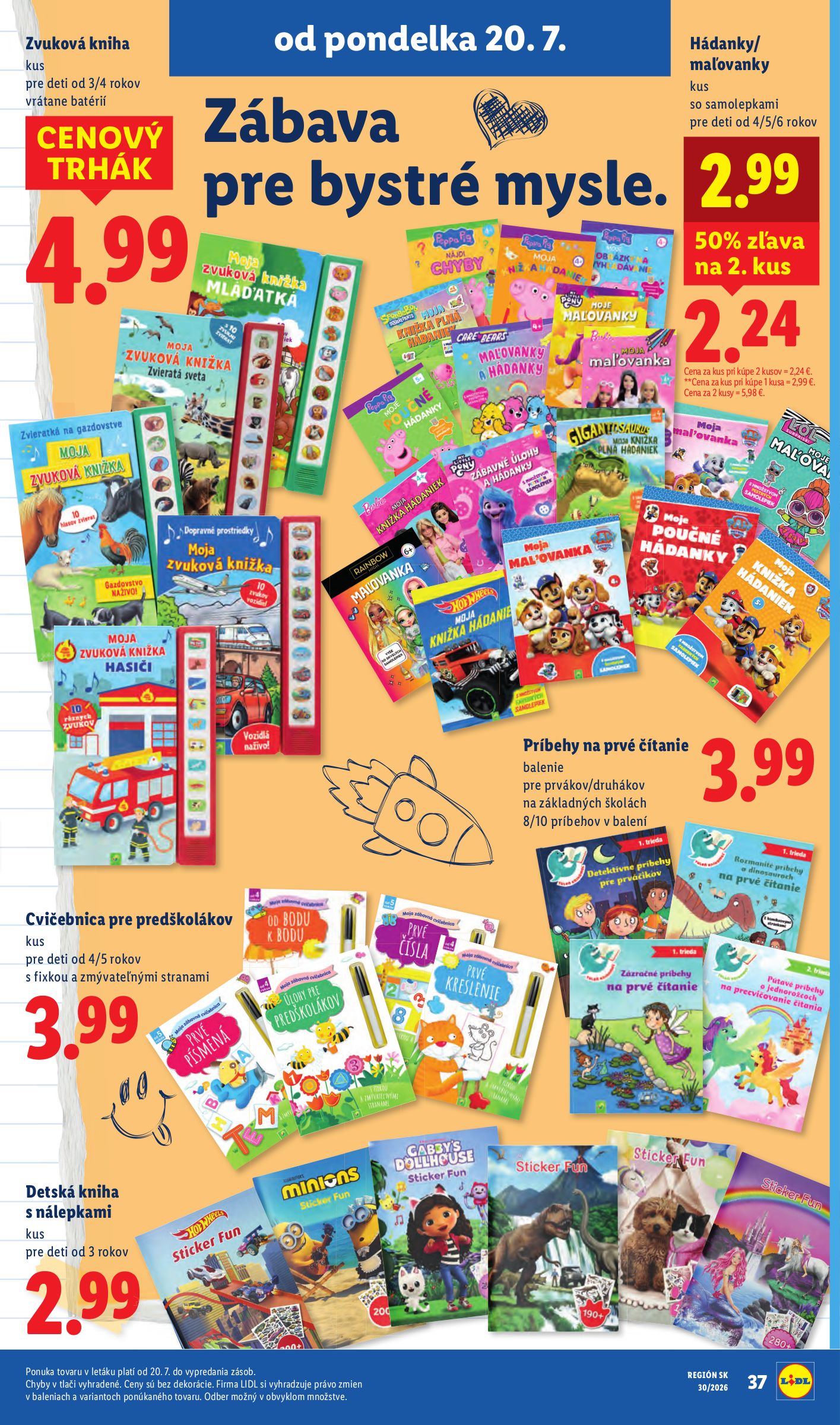 lidl - Nový Lidl leták od pondelka, 20.07.2026 do nedele, 26.07.2026 - page: 63