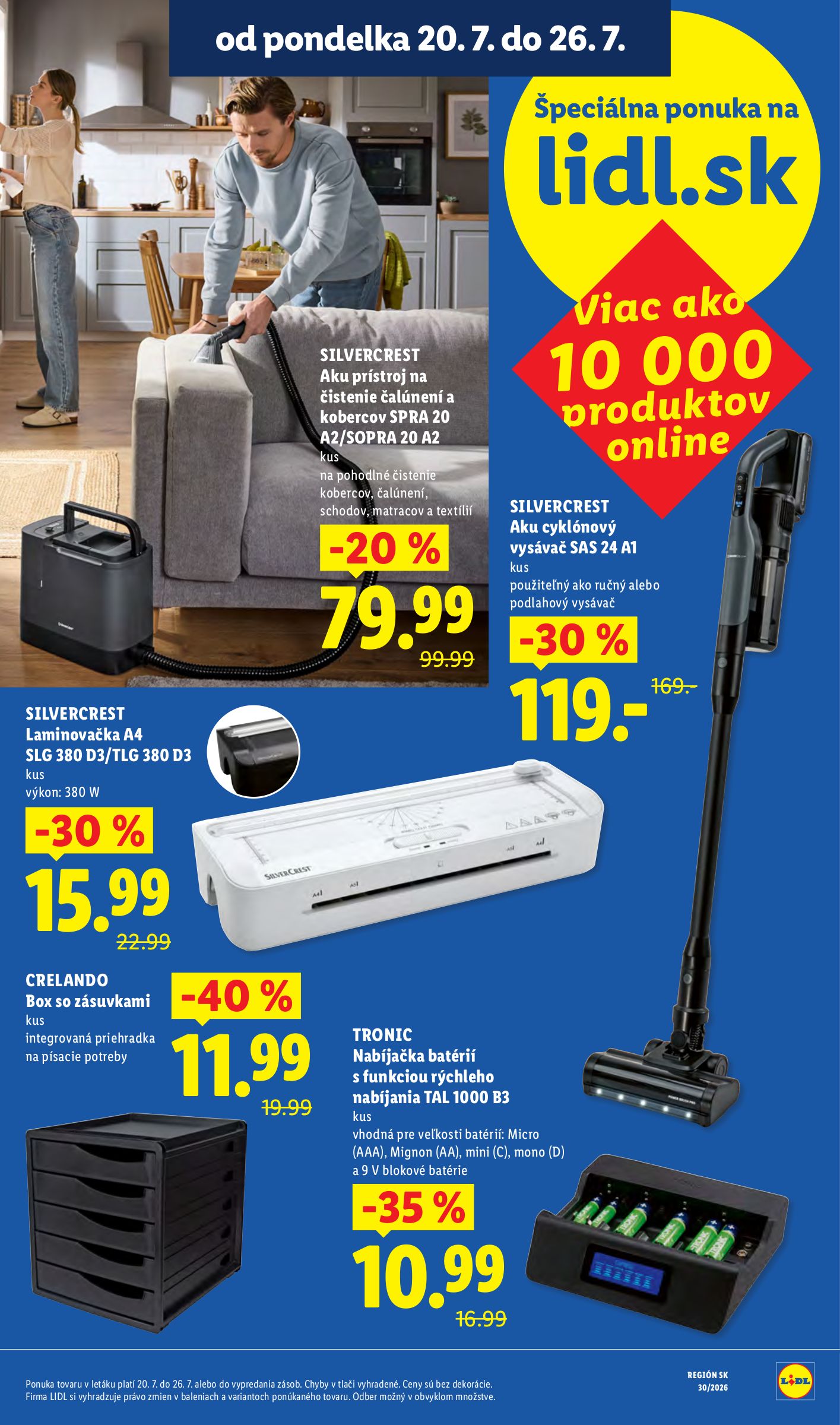 lidl - Nový Lidl leták od pondelka, 20.07.2026 do nedele, 26.07.2026 - page: 8