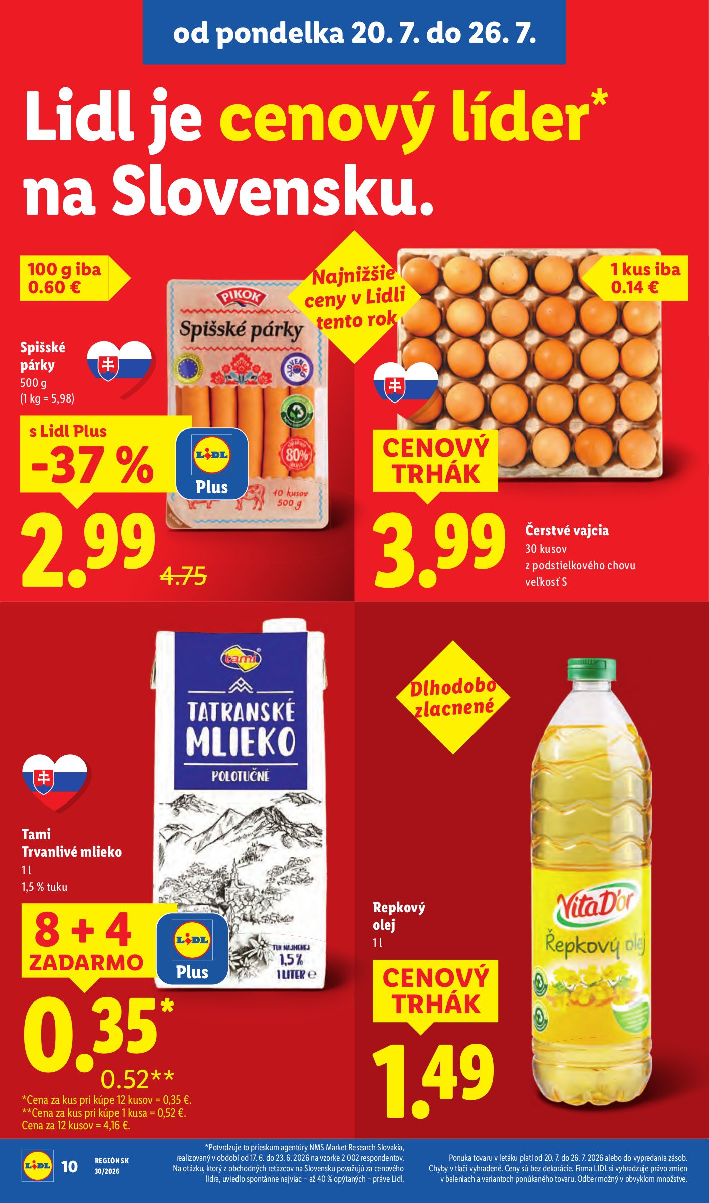 lidl - Nový Lidl leták od pondelka, 20.07.2026 do nedele, 26.07.2026 - page: 20